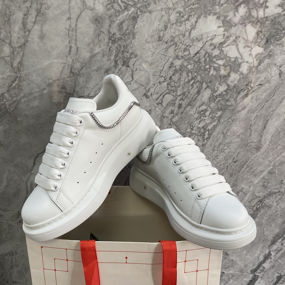 Alexander Mcqueen Male Basic Shoes White M-l-s
