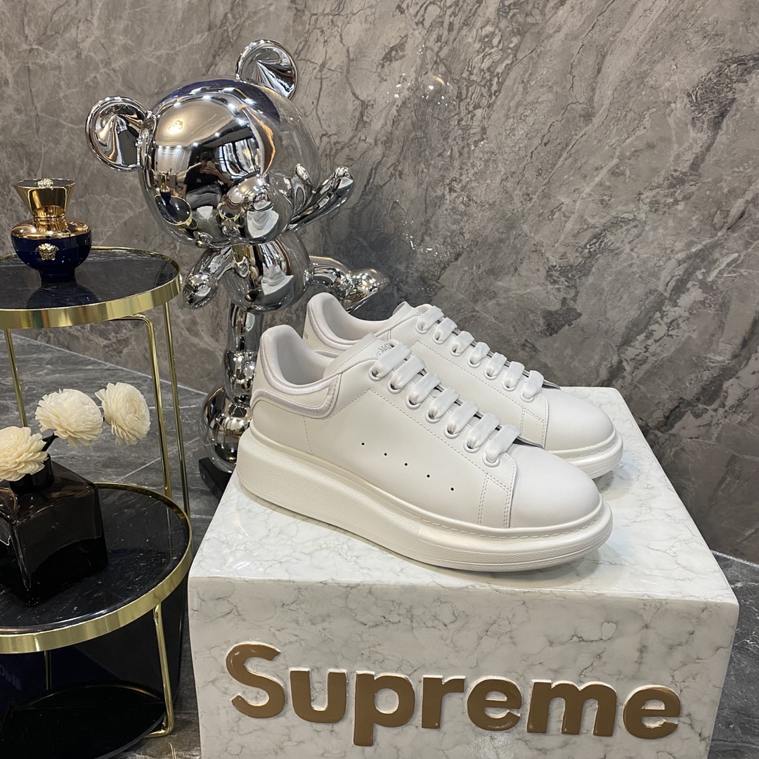 Alexander Mcqueen Male Basic Shoes White M-l-s