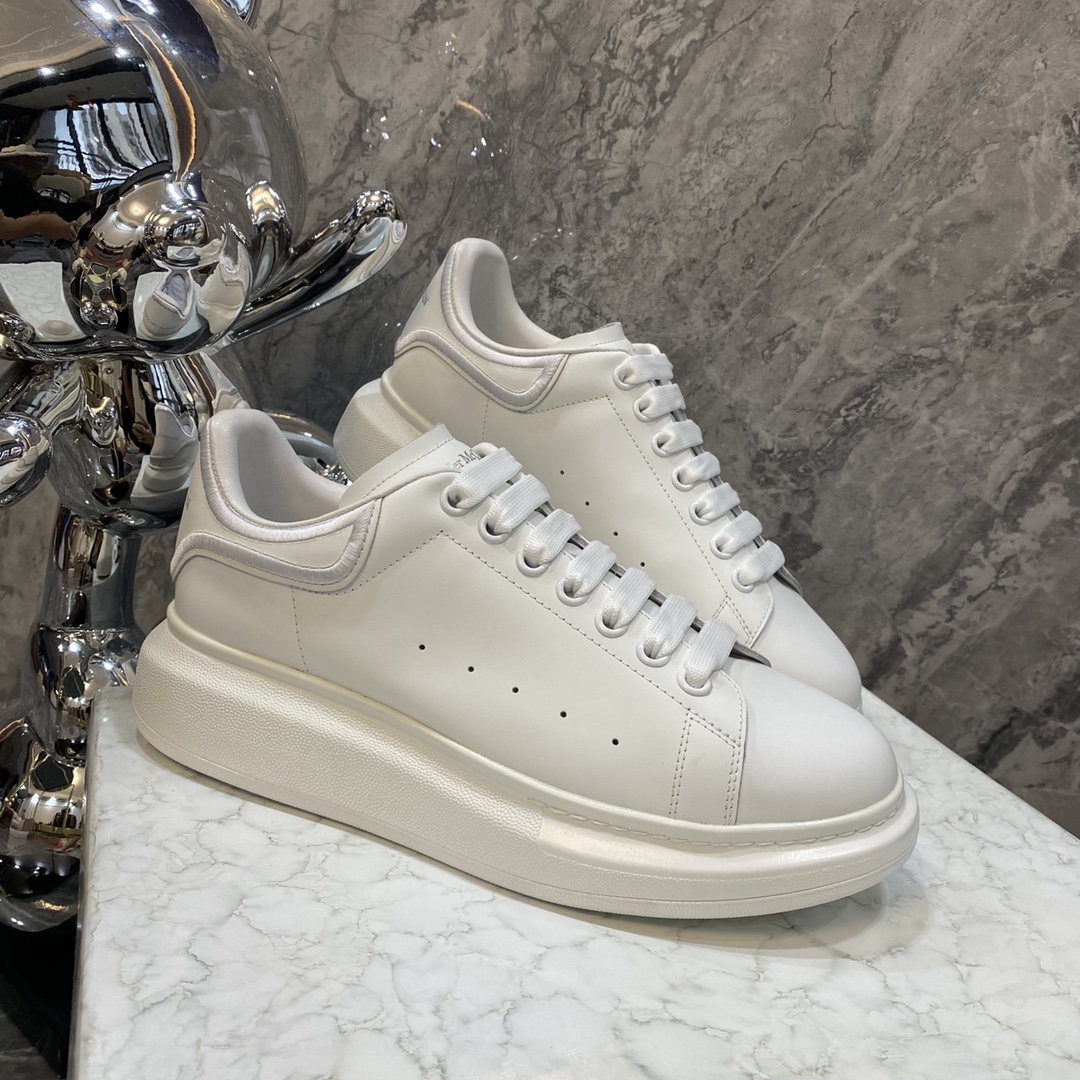 Alexander Mcqueen Male Basic Shoes White M-l-s