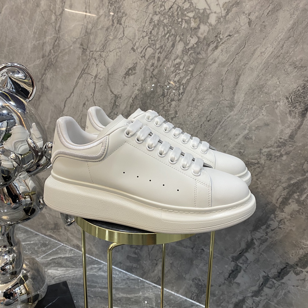 Alexander Mcqueen Male Basic Shoes White M-l-s