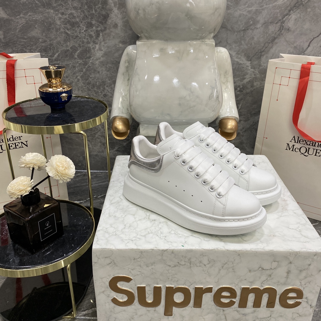 Alexander Mcqueen Male Basic Shoes White M-l-s