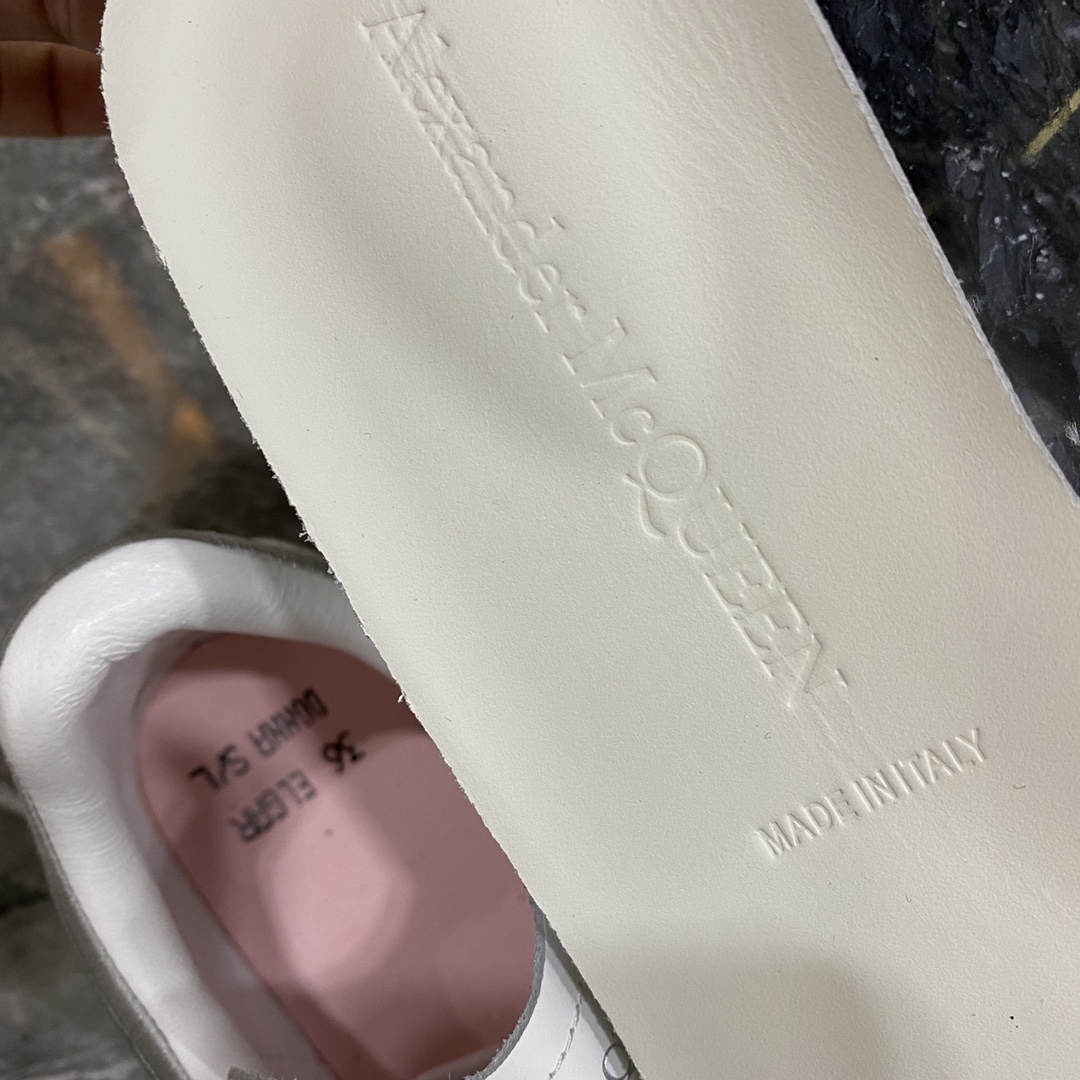 Alexander Mcqueen Male Basic Shoes White M-l-s