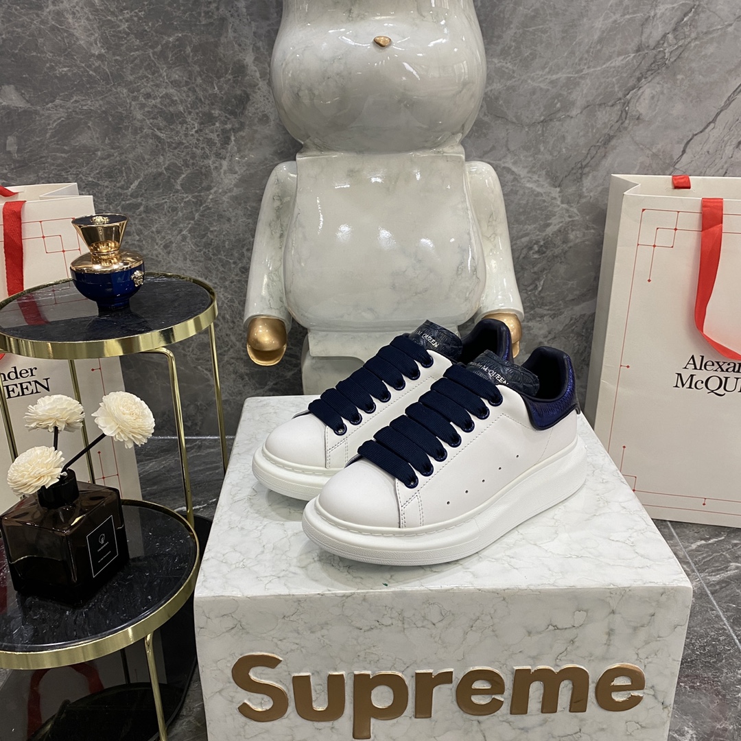 Alexander Mcqueen Male Basic Shoes White M-l-s