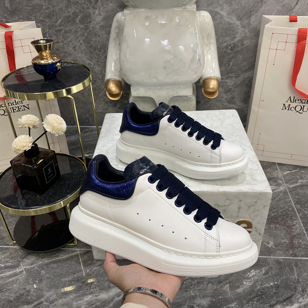 Alexander Mcqueen Male Basic Shoes White M-l-s