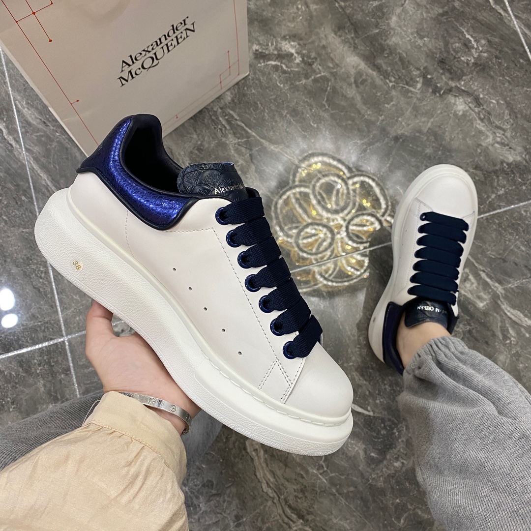 Alexander Mcqueen Male Basic Shoes White M-l-s