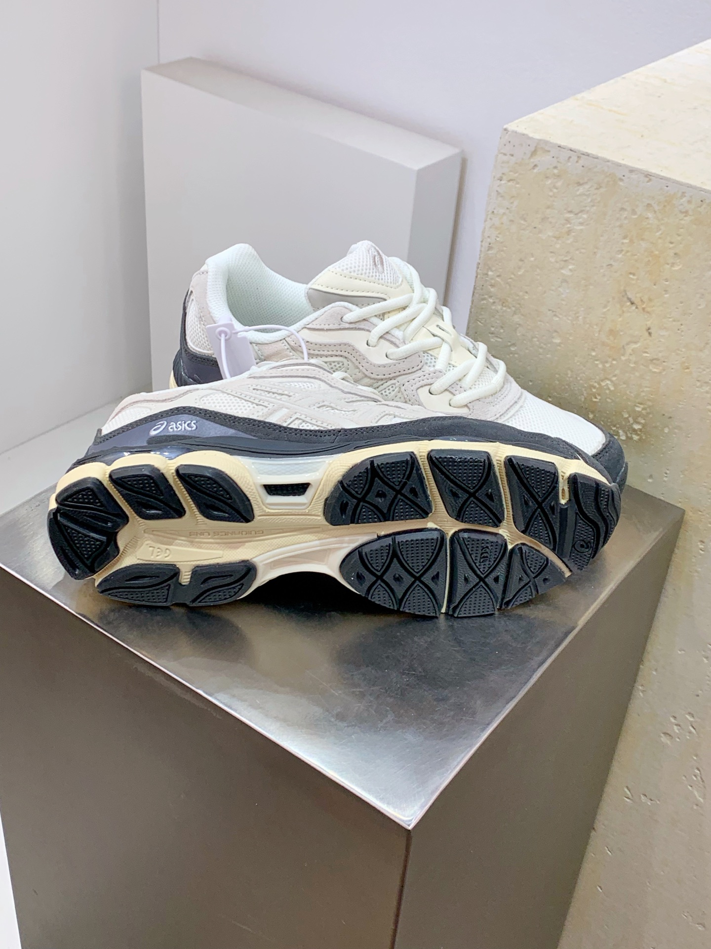 Asics Running Shoes Mesh Breathable L-s