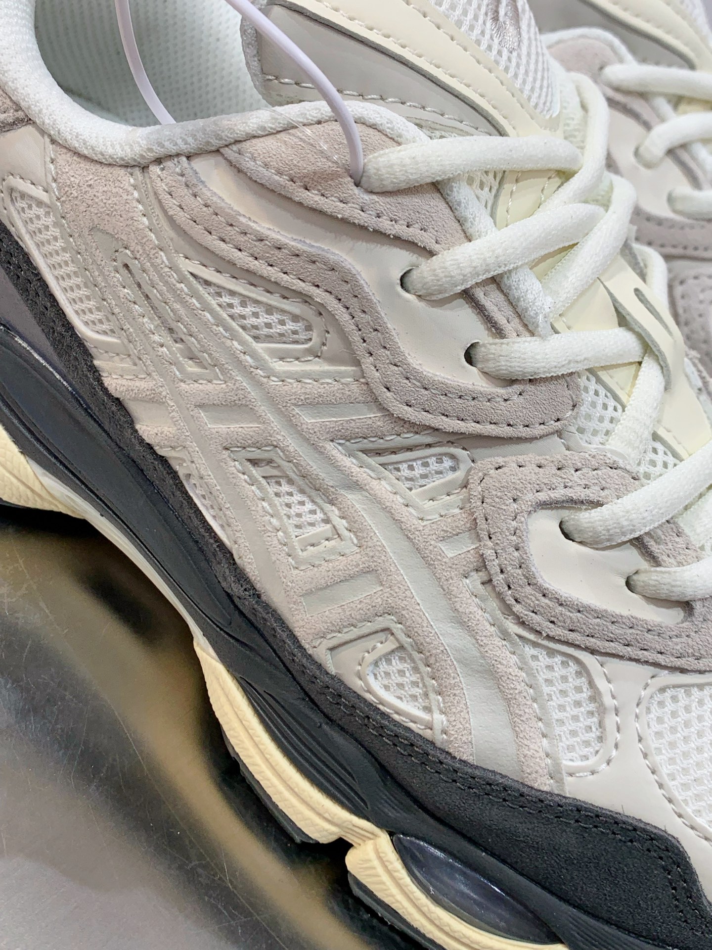 Asics Running Shoes Mesh Breathable L-s