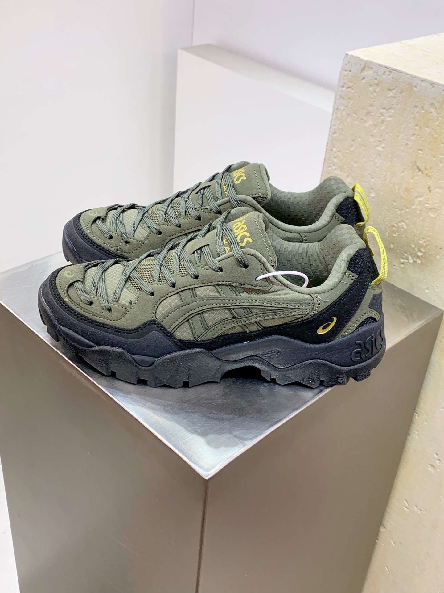 Asics Calvin Klein Running Shoes Mesh Breathable L-s