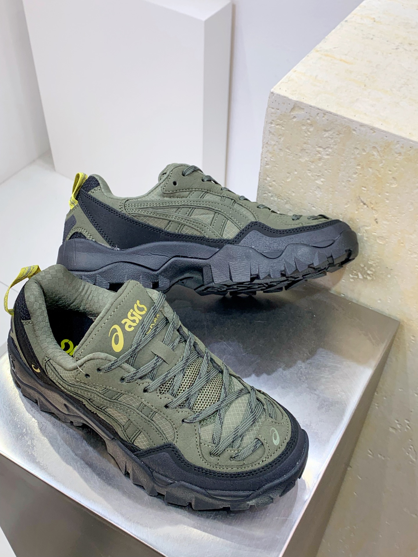 Asics Calvin Klein Running Shoes Mesh Breathable L-s