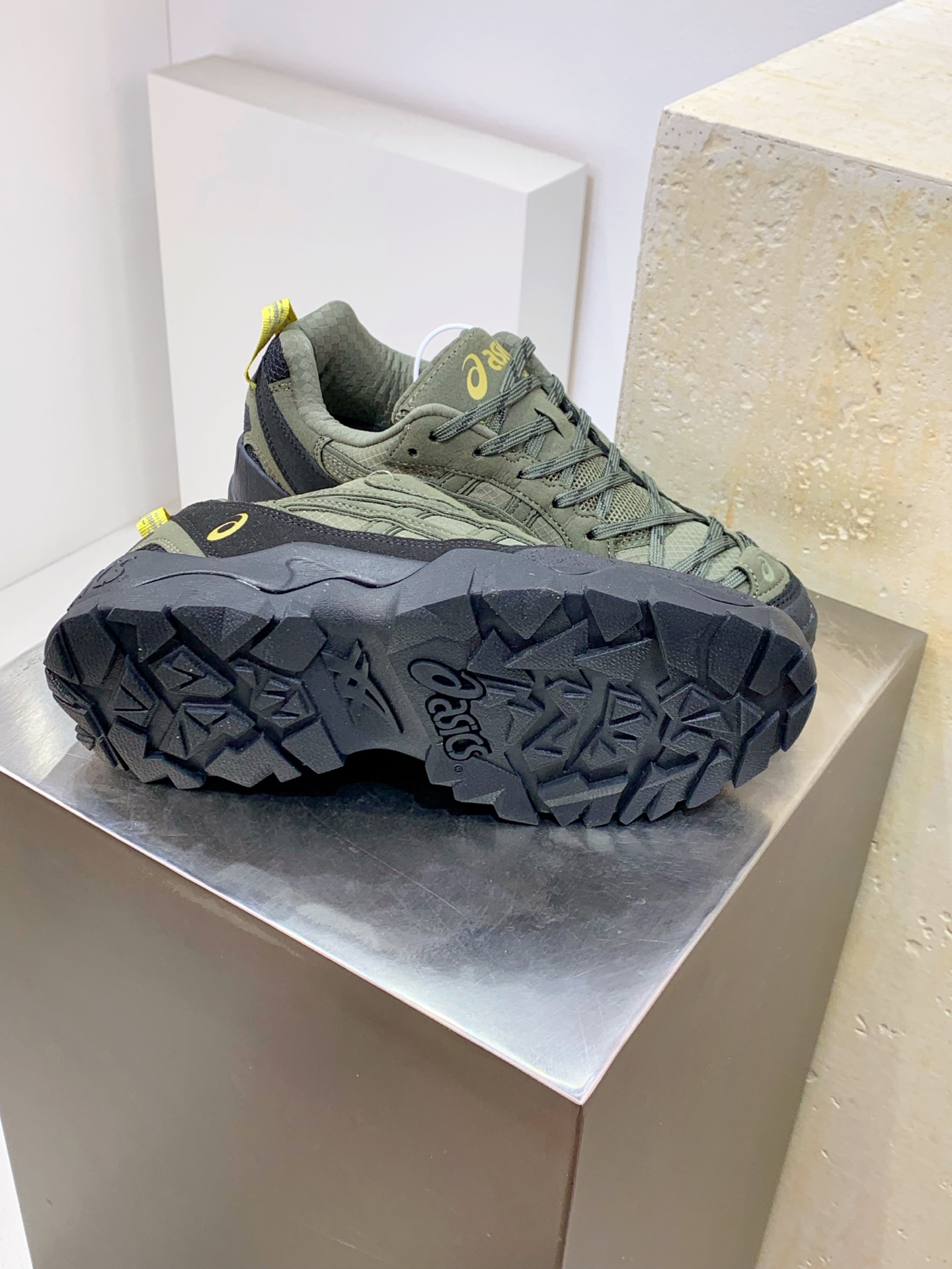 Asics Calvin Klein Running Shoes Mesh Breathable L-s