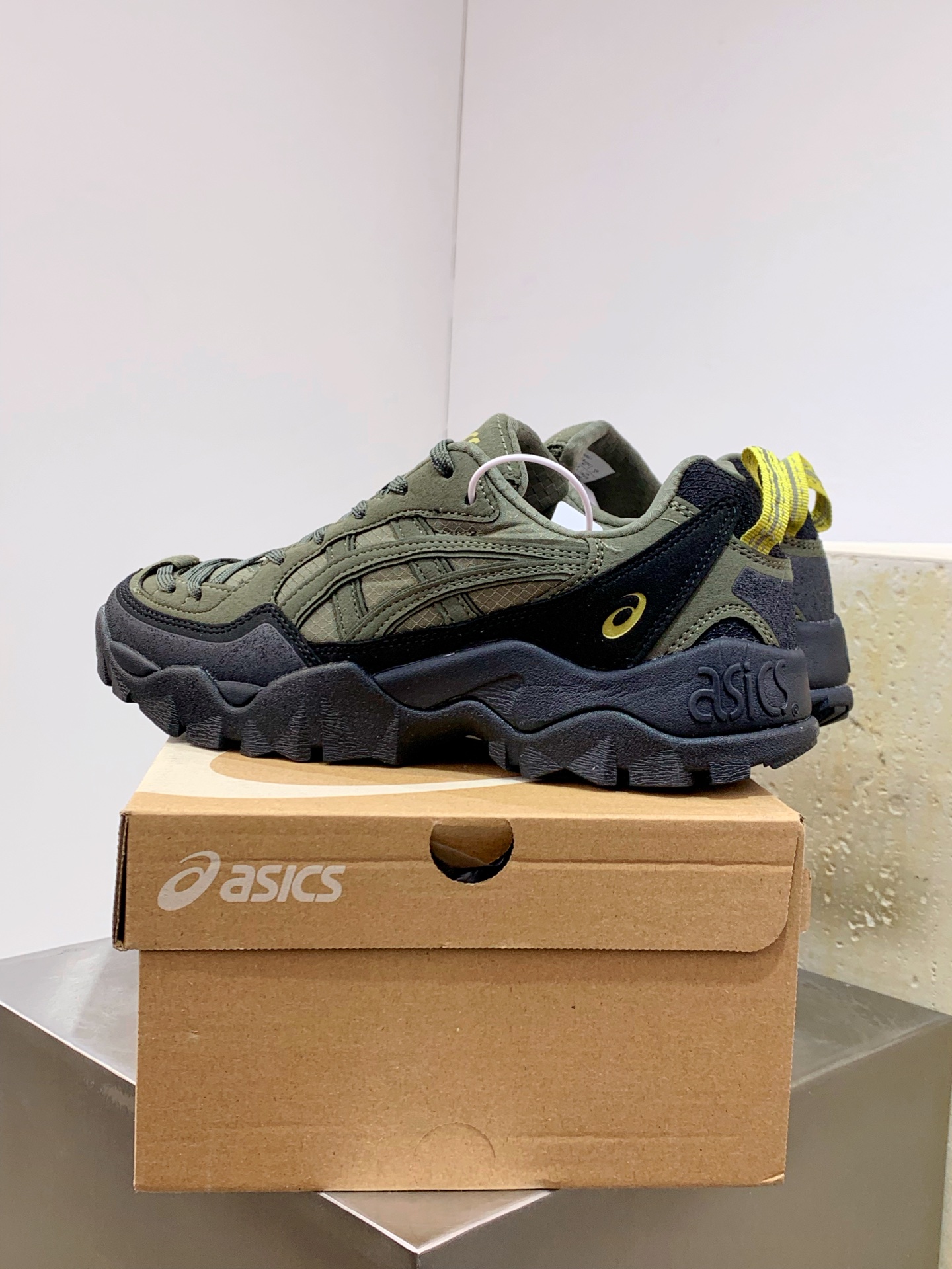 Asics Calvin Klein Running Shoes Mesh Breathable L-s