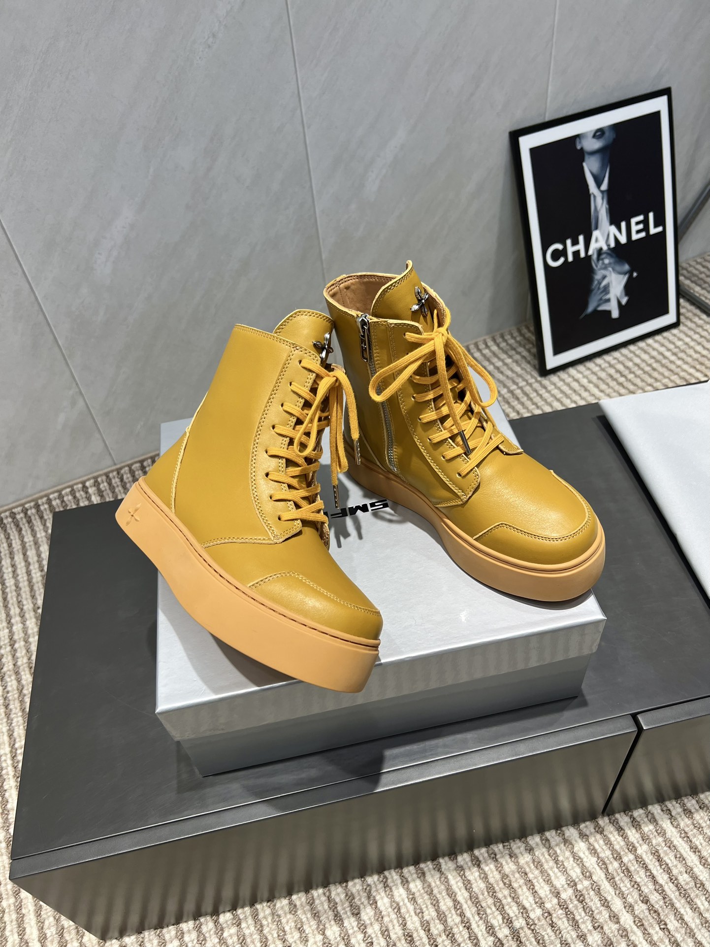 Boots Cow Leather M-s