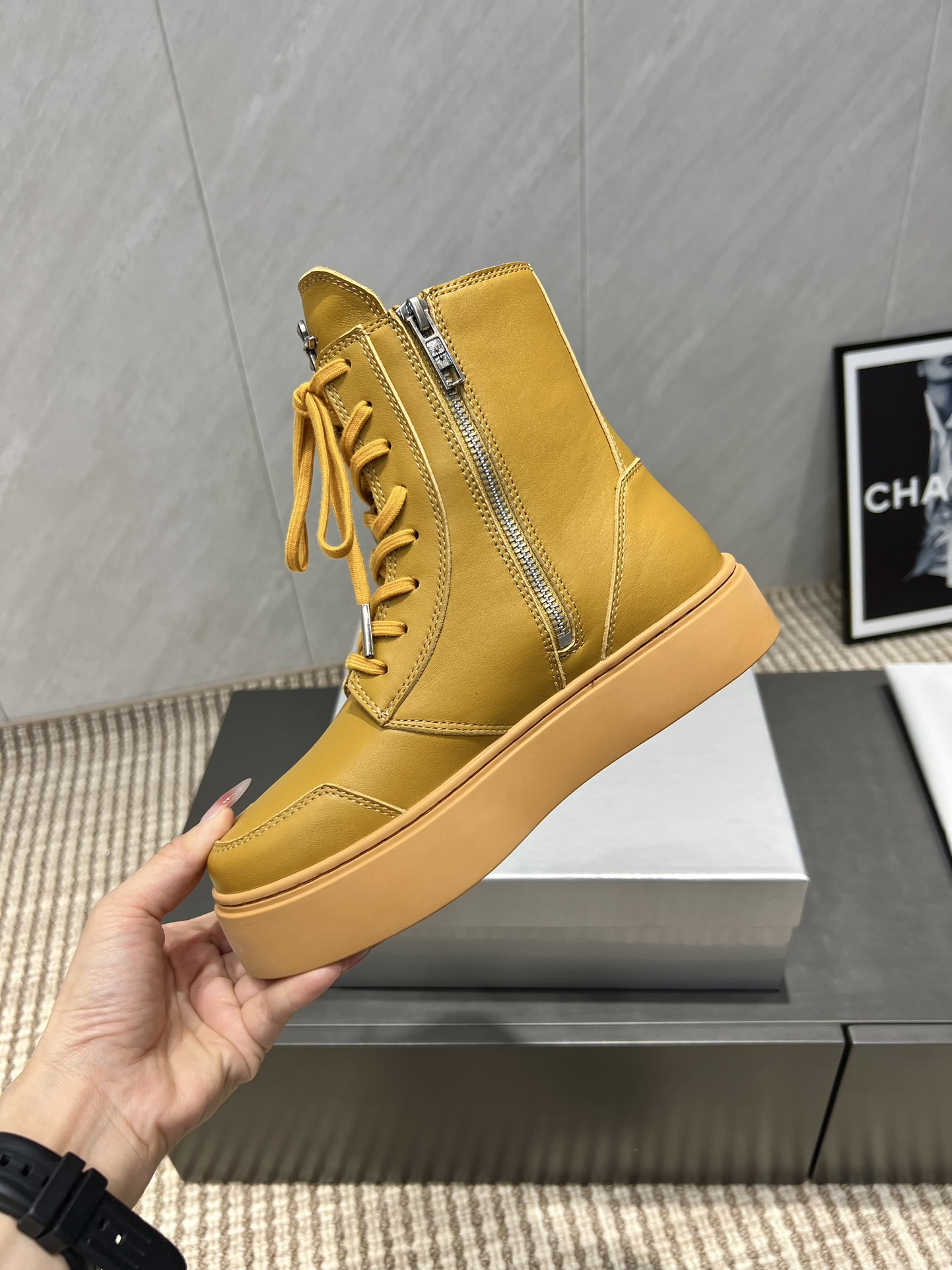 Boots Cow Leather M-s