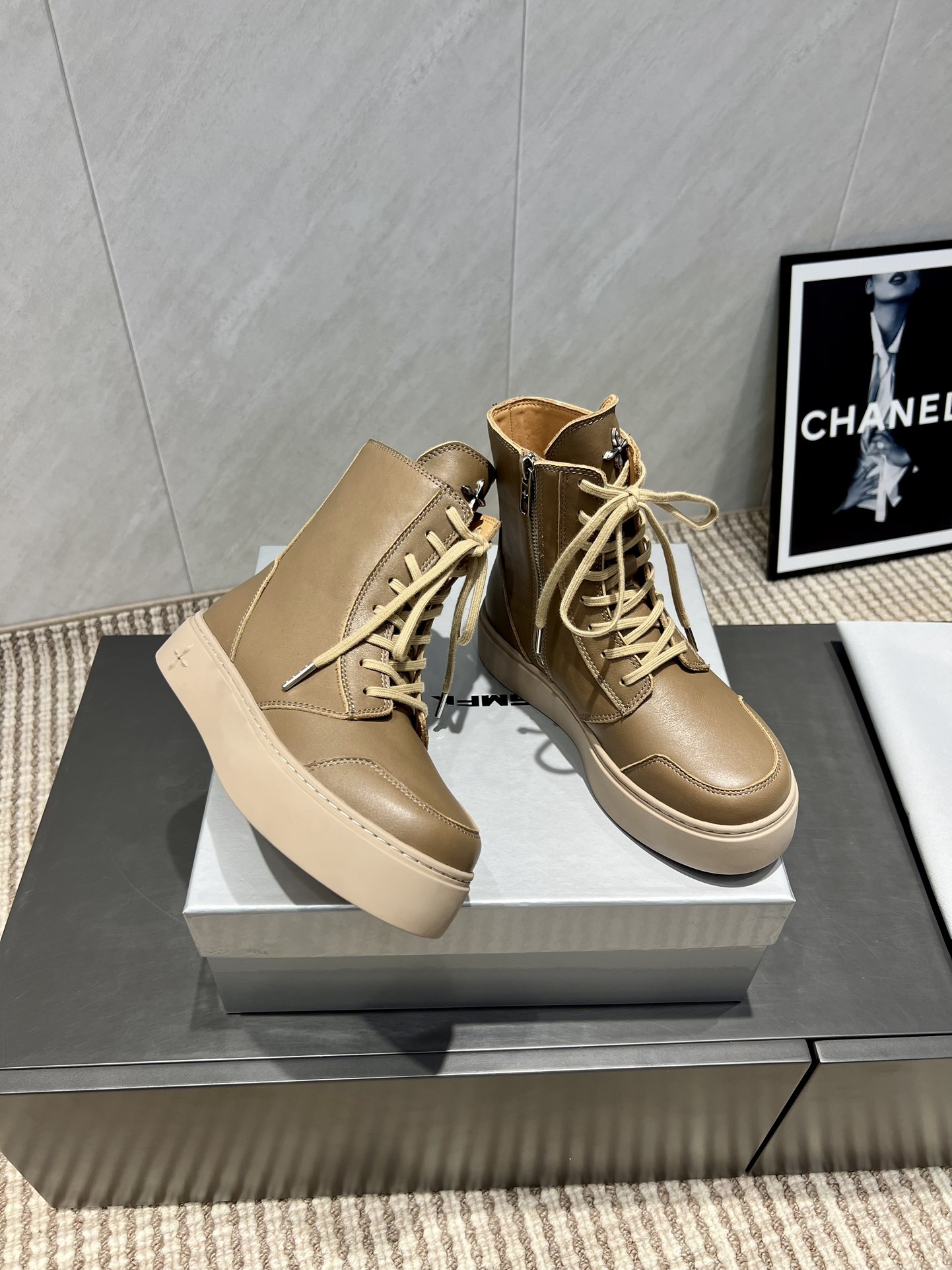 Boots Cow Leather M-s