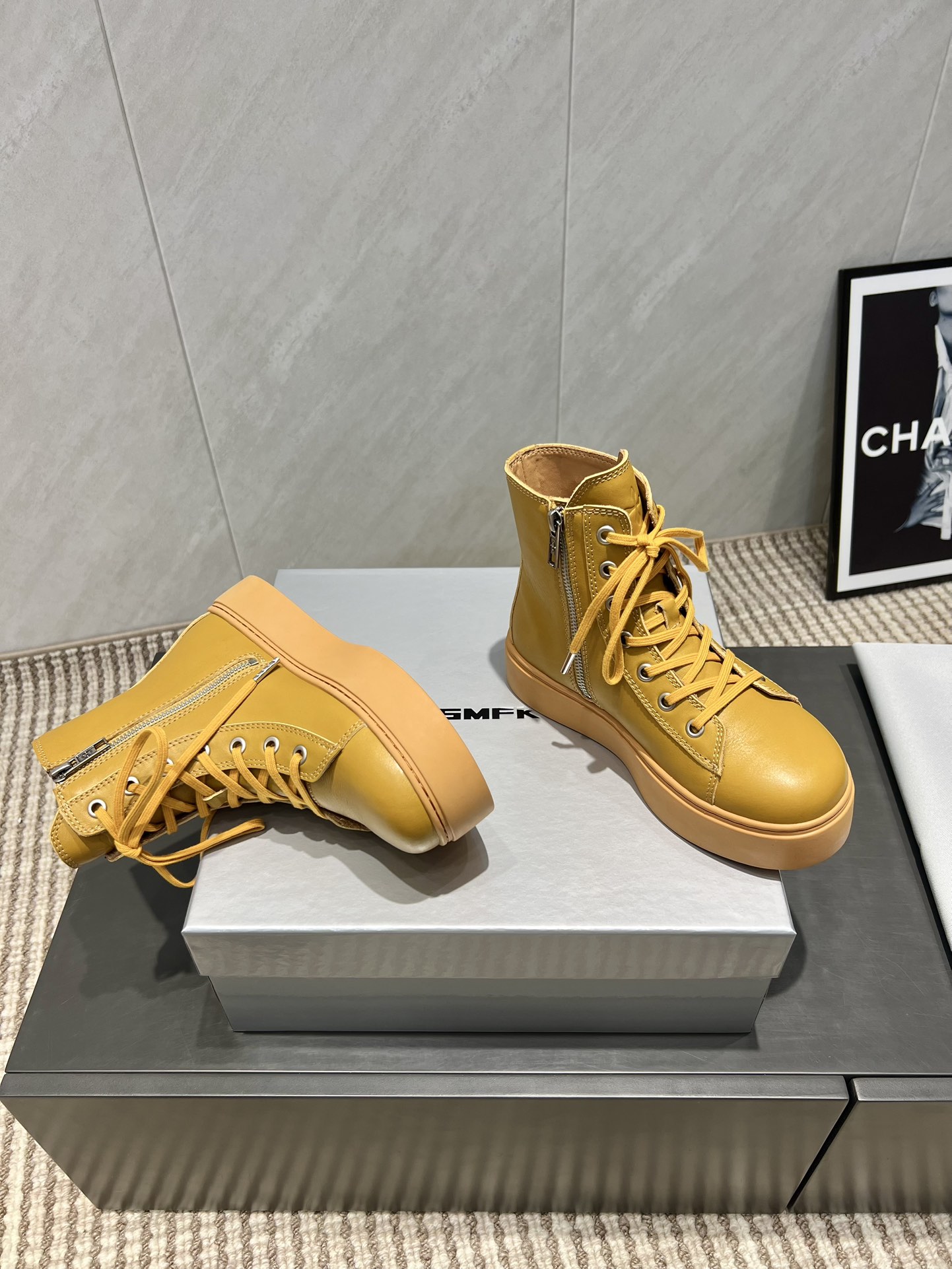 Boots Cow Leather M-s