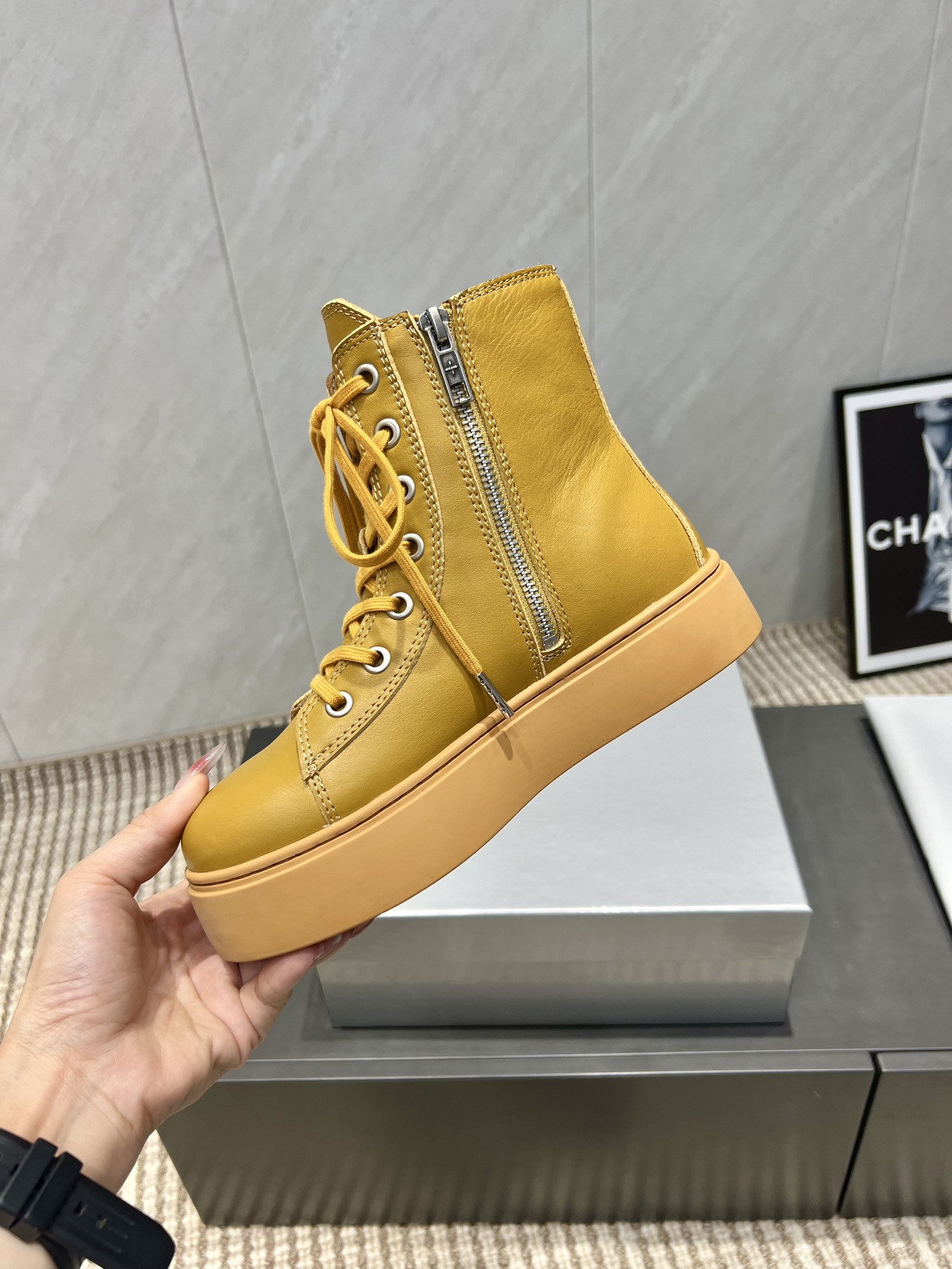 Boots Cow Leather M-s