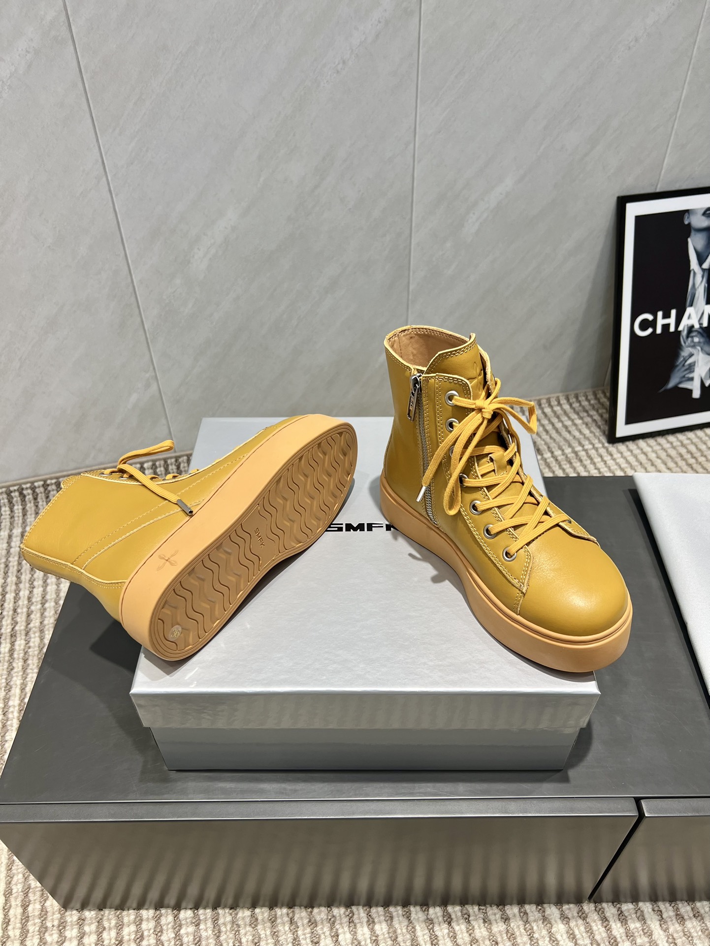 Boots Cow Leather M-s