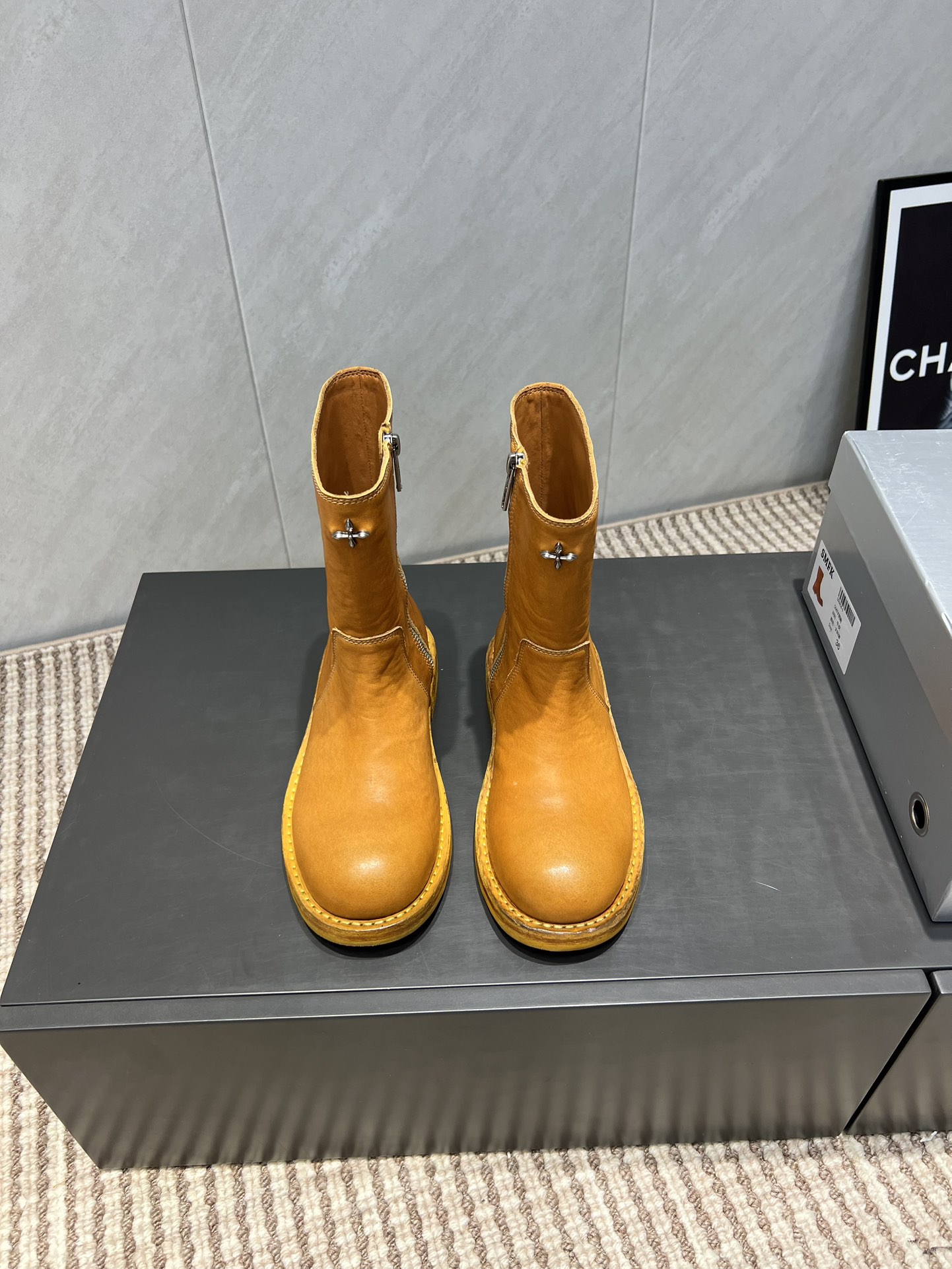 Boots Real Leather M-s