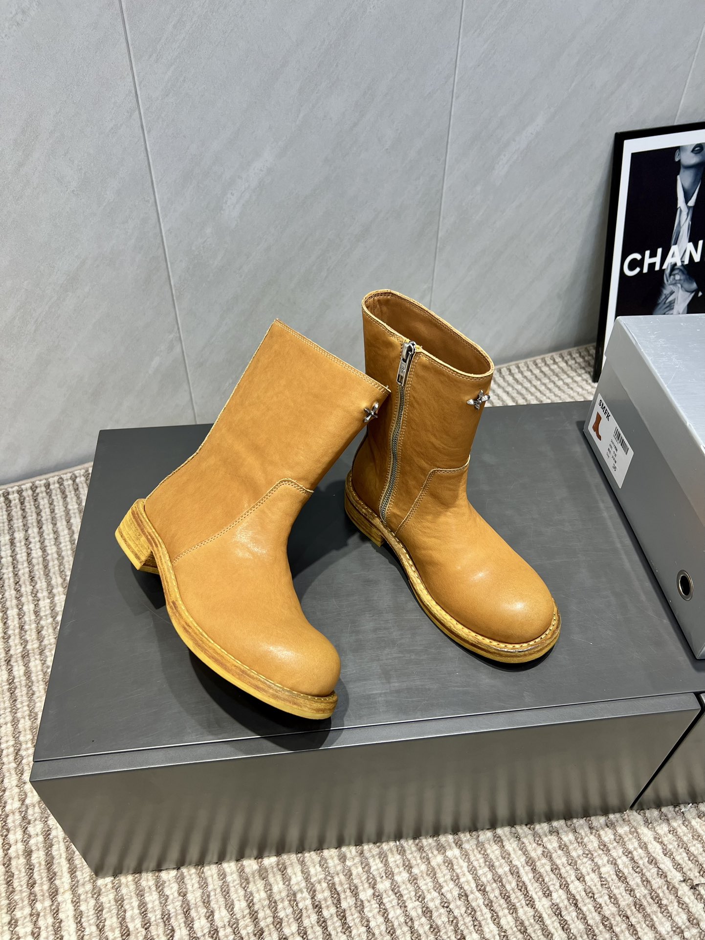 Boots Real Leather M-s