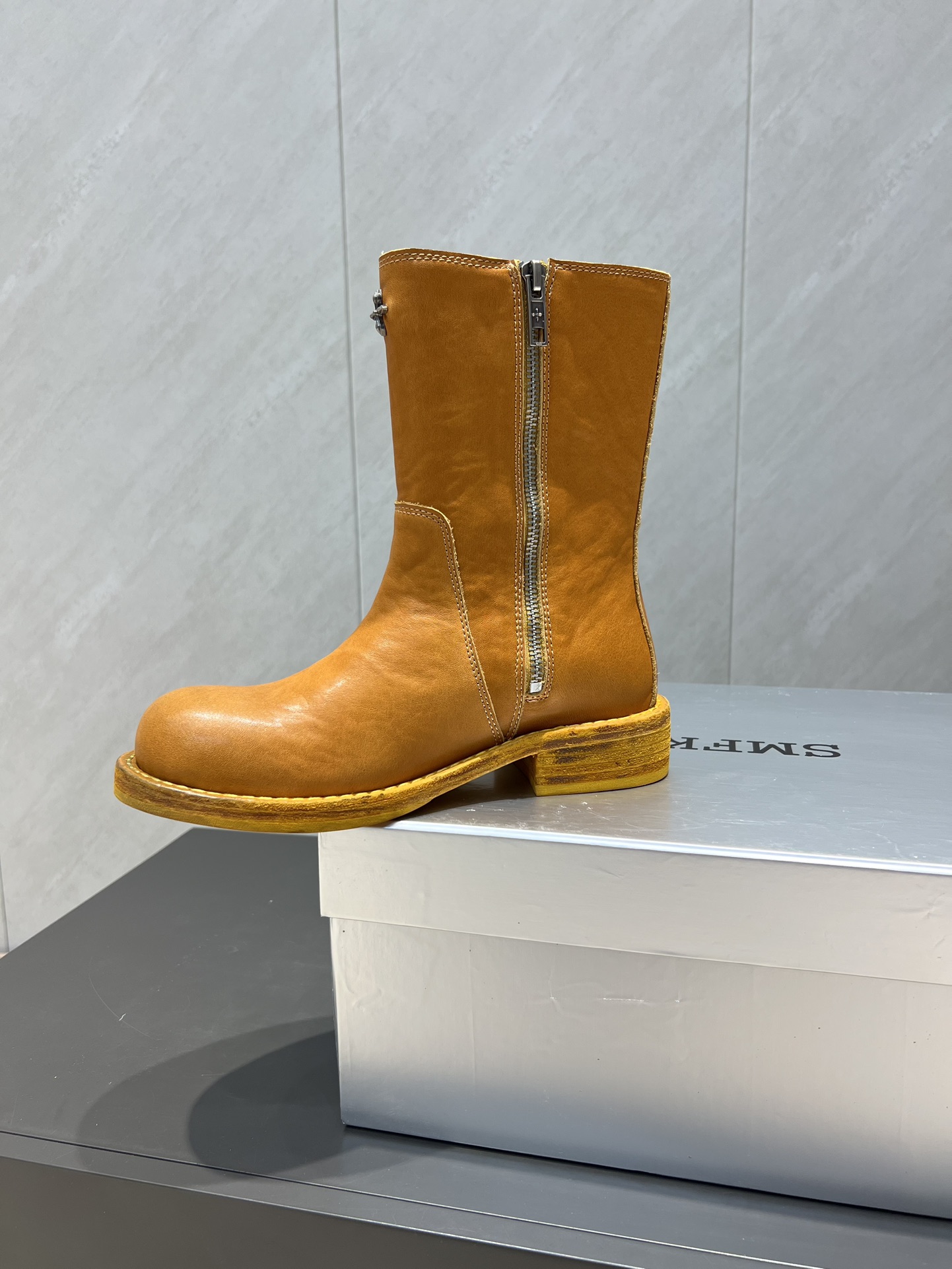 Boots Real Leather M-s