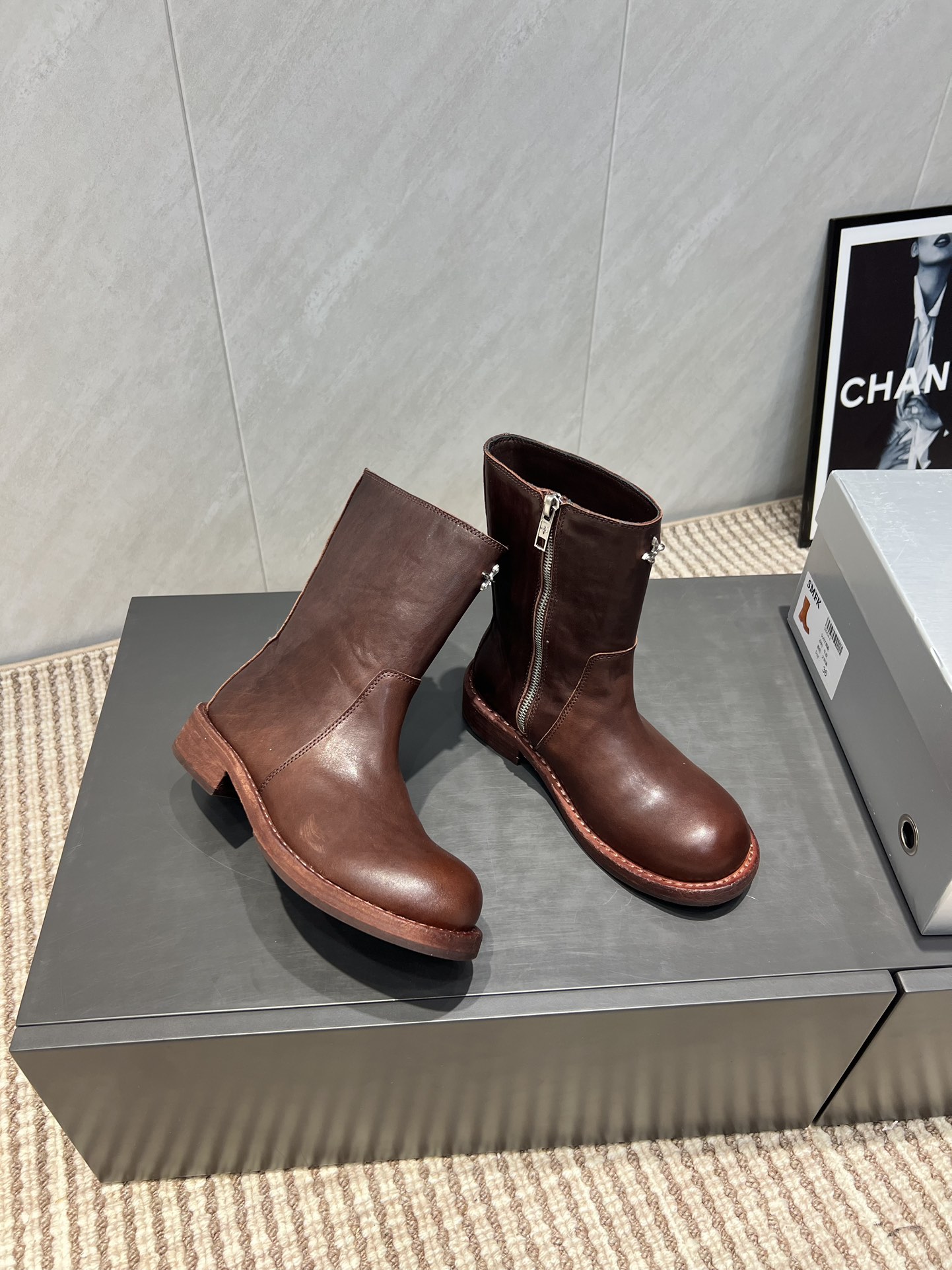 Boots Real Leather M-s