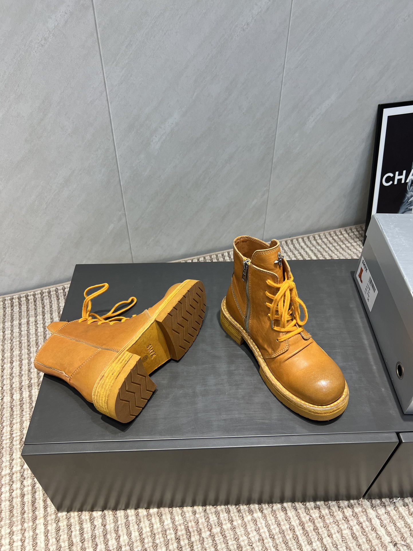 Boots Real Leather M-s