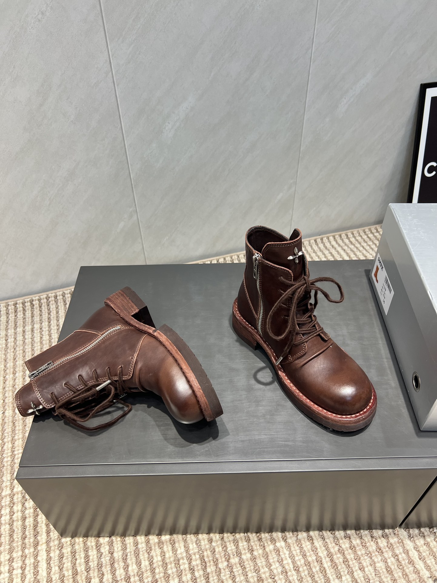 Boots Real Leather M-s