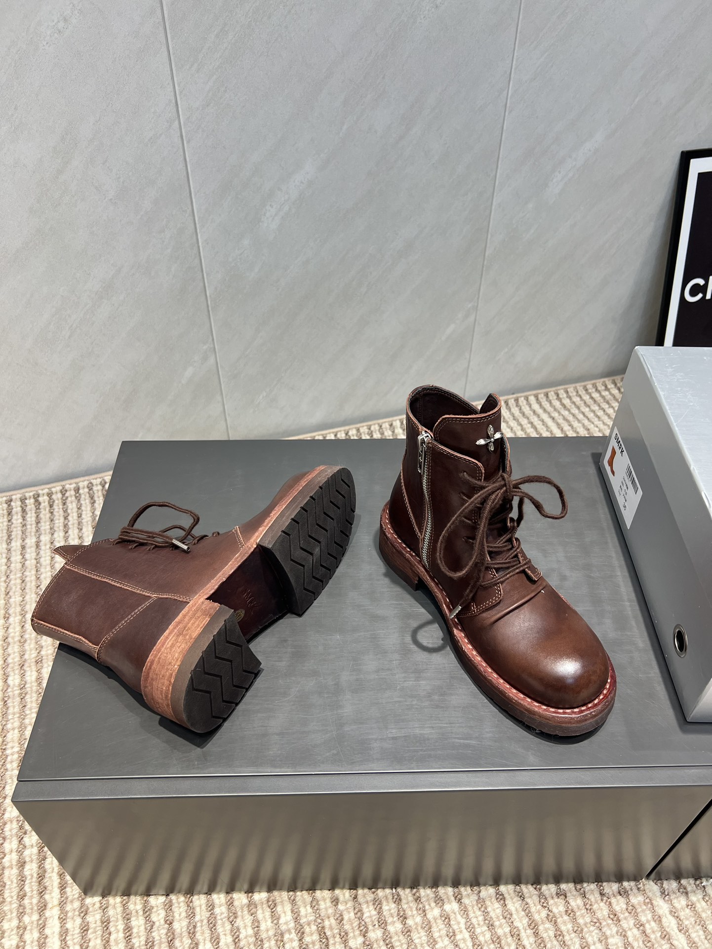 Boots Real Leather M-s