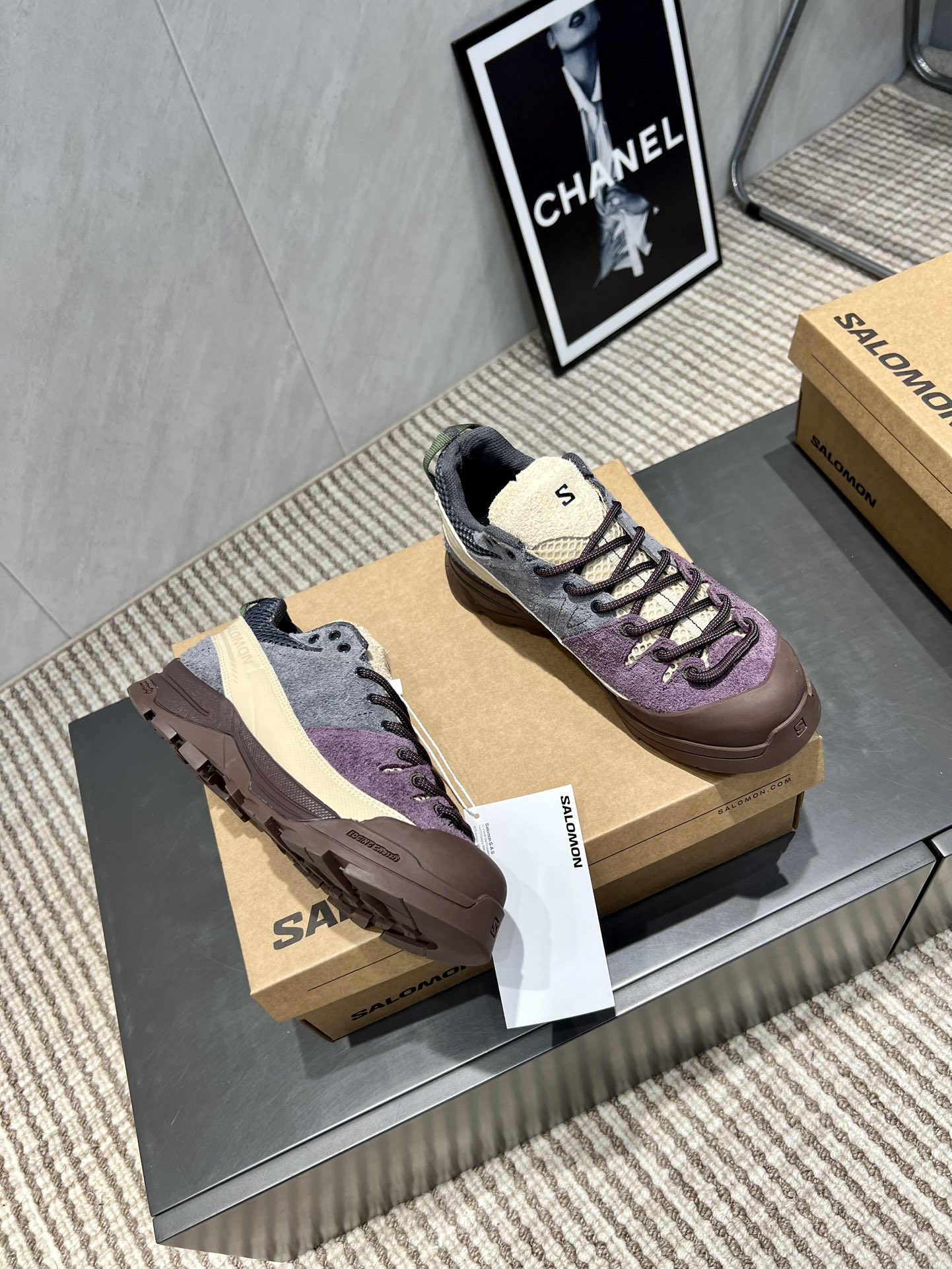 Salomon Male Sneakers Breathable M-l-s