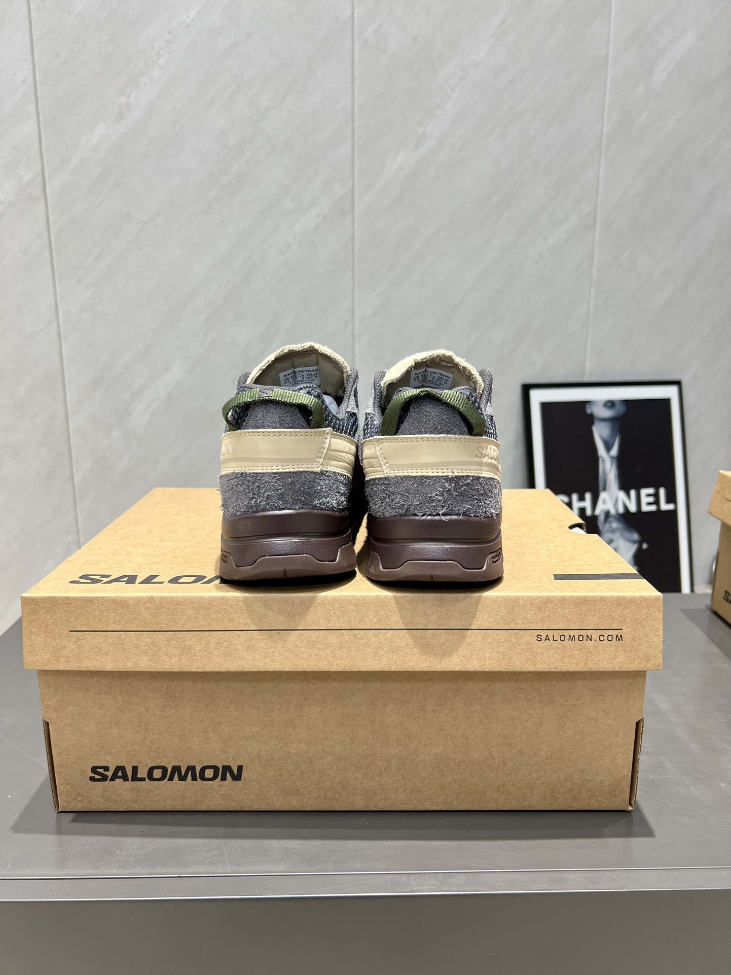 Salomon Male Sneakers Breathable M-l-s