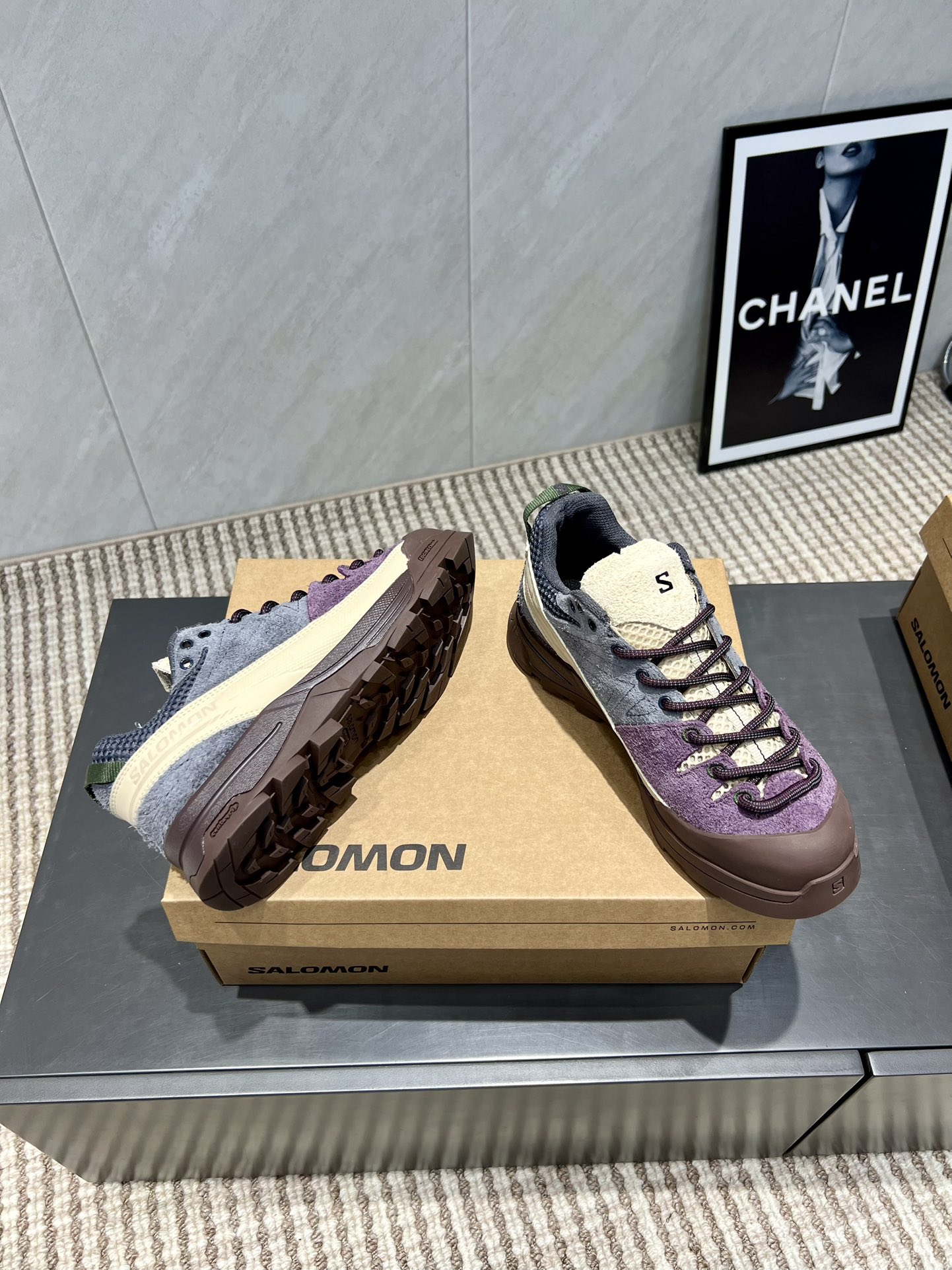 Salomon Male Sneakers Breathable M-l-s