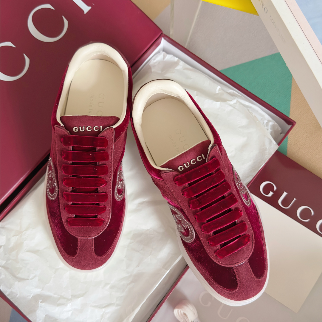 Gucci Male Sneakers Breathable M-s