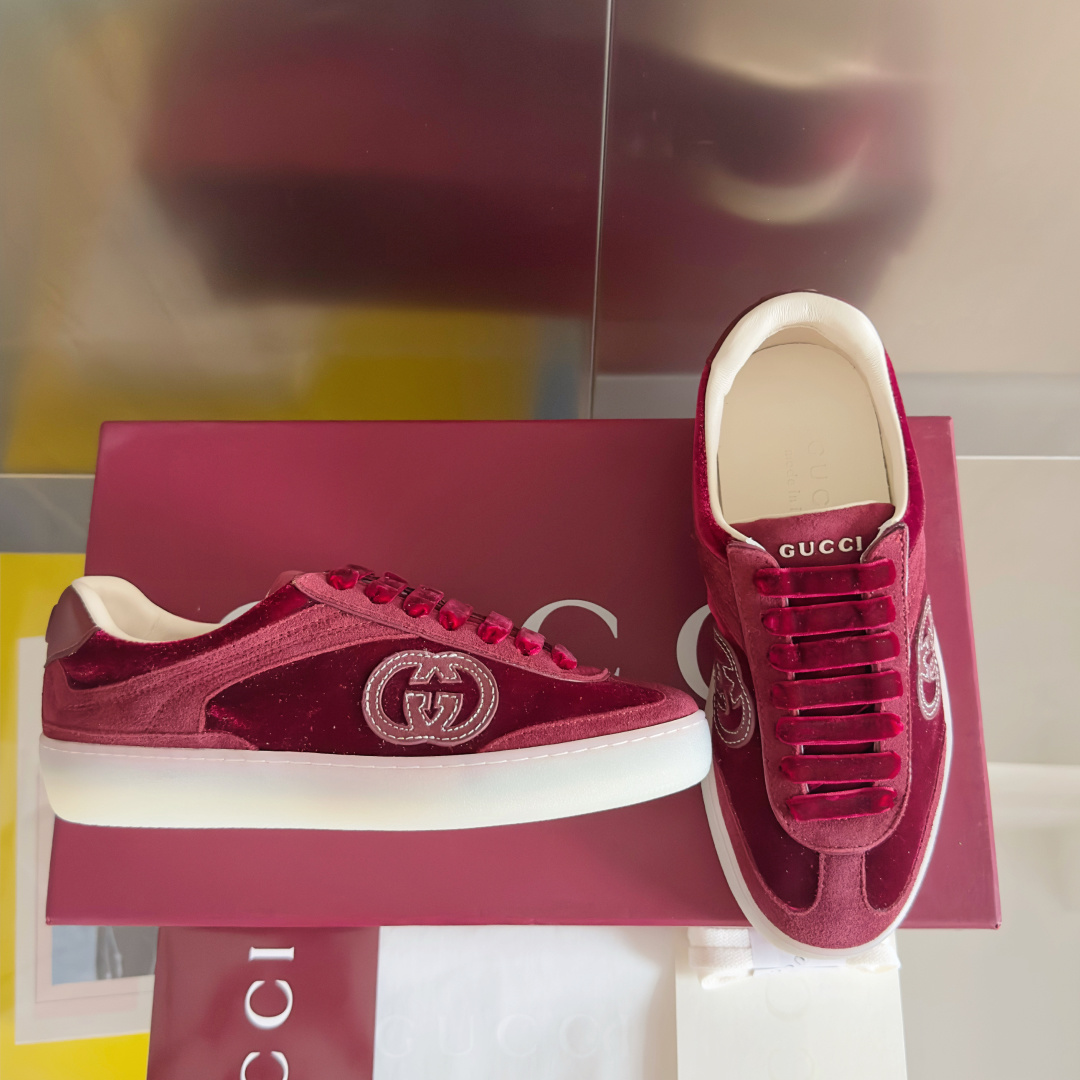 Gucci Male Sneakers Breathable M-s
