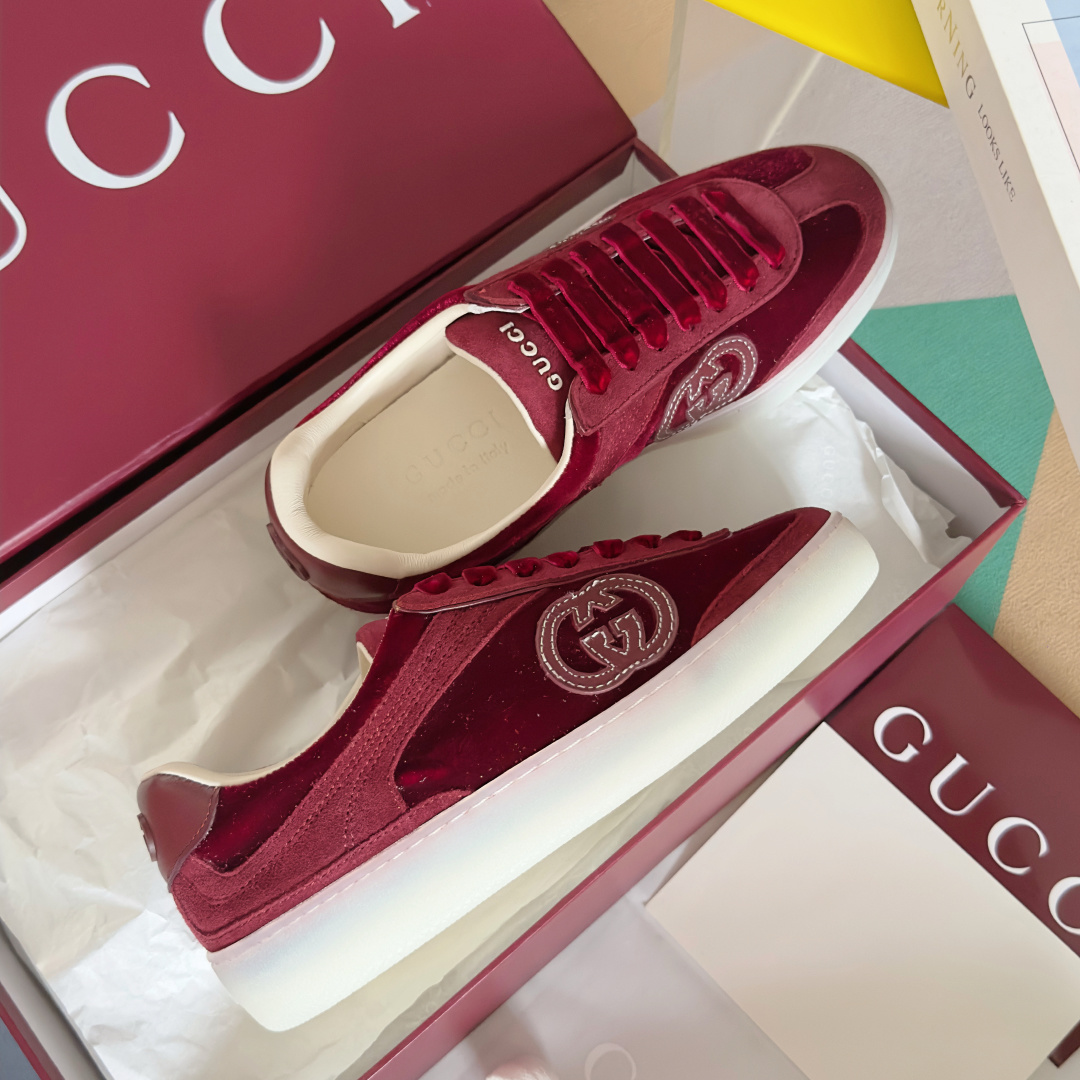 Gucci Male Sneakers Breathable M-s