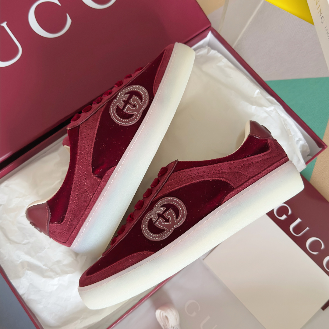 Gucci Male Sneakers Breathable M-s