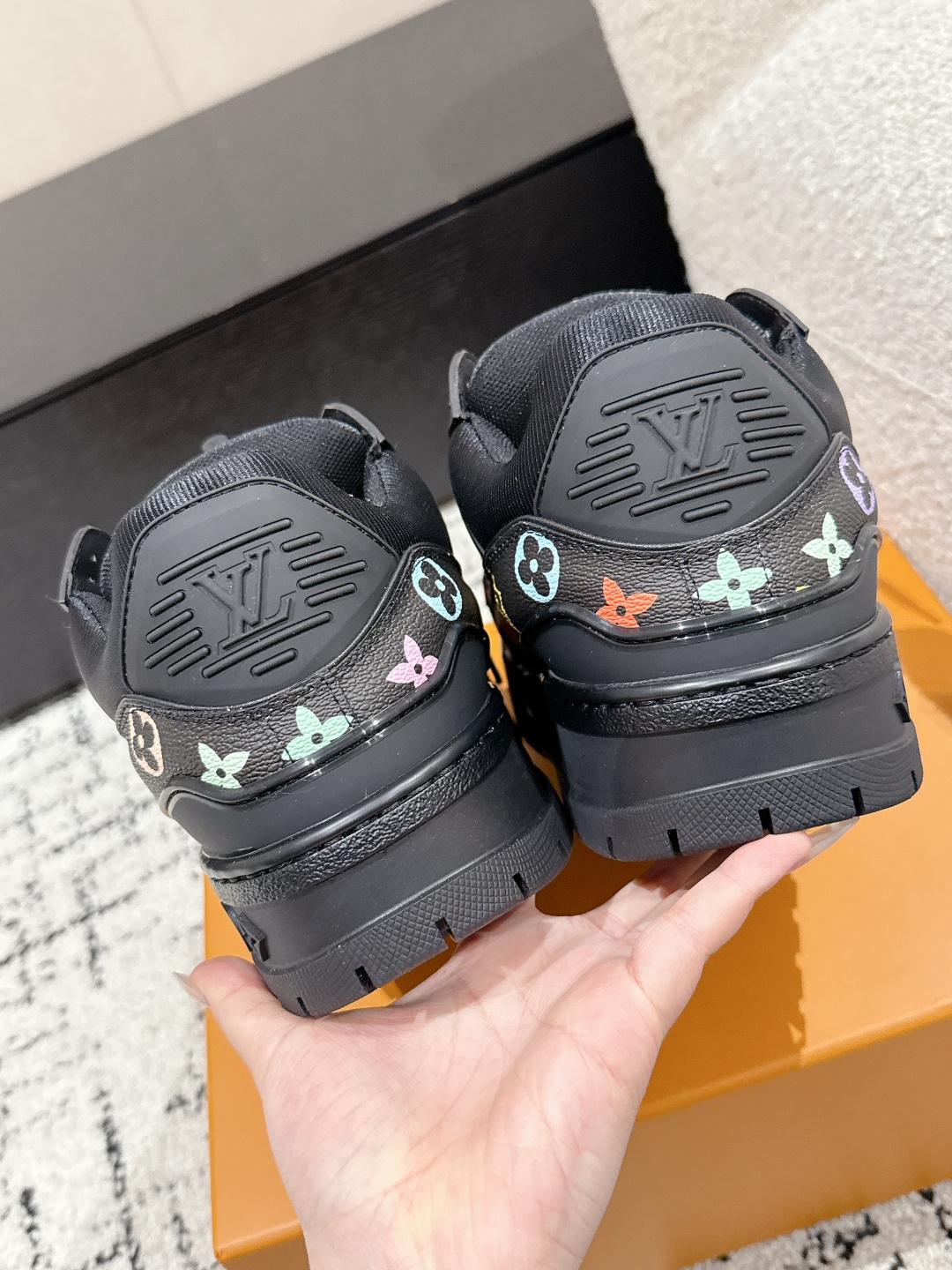 Louis Vuitton Male Sneakers Breathable M-l-s