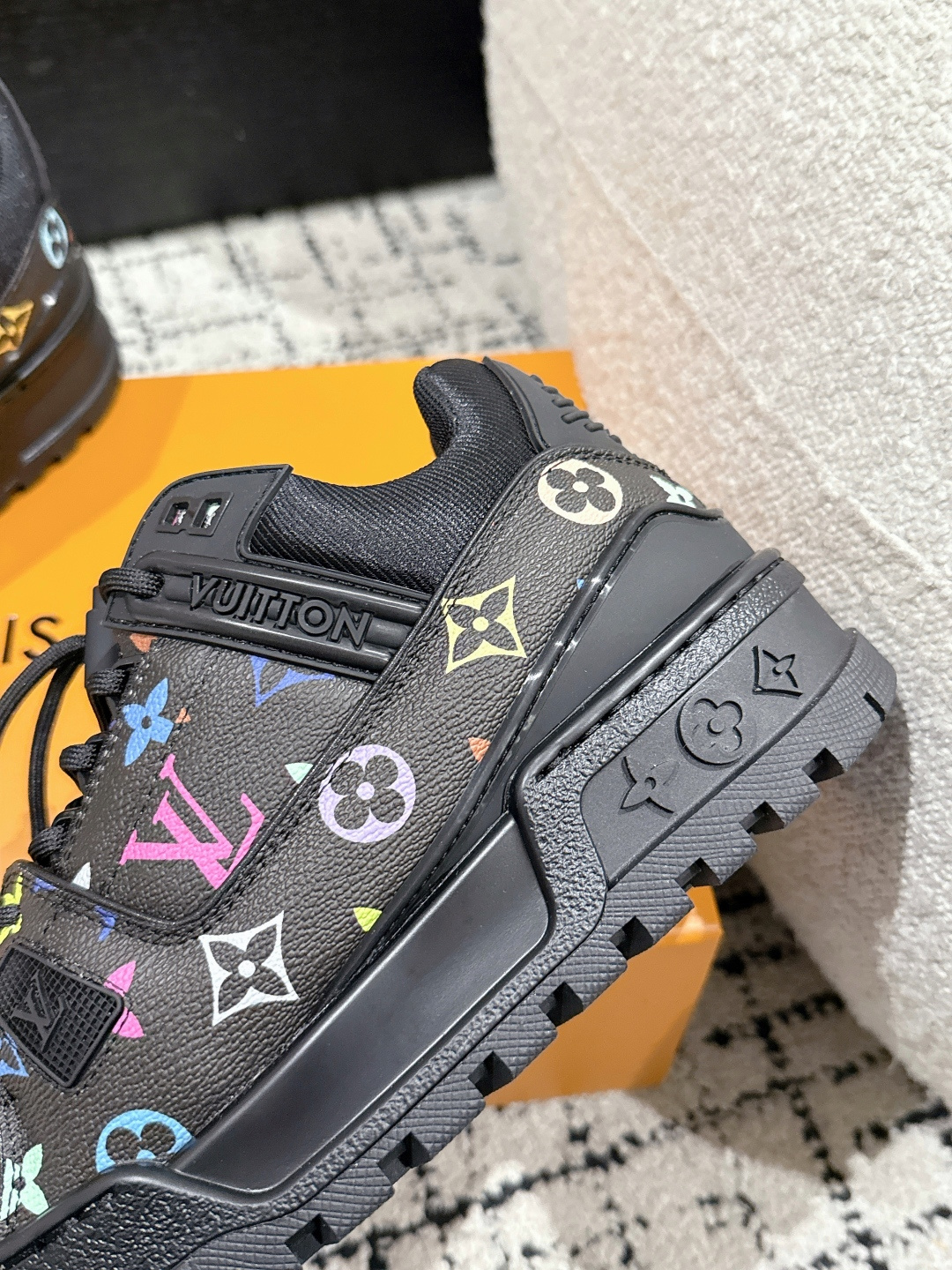 Louis Vuitton Male Sneakers Breathable M-l-s