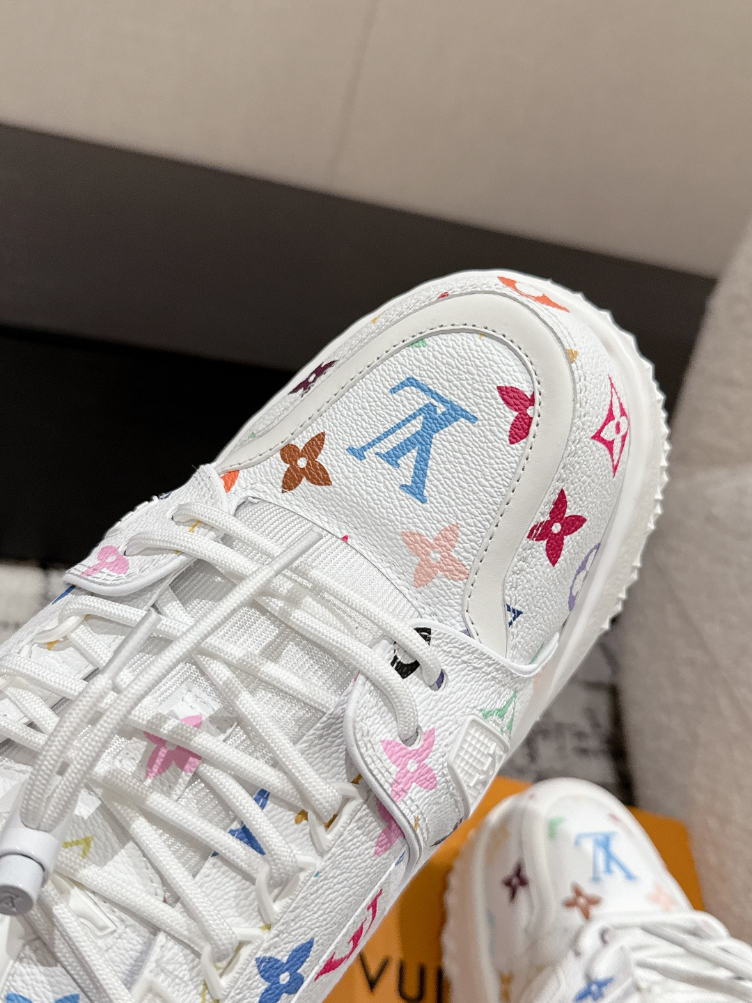 Louis Vuitton Male Sneakers Breathable M-l-s