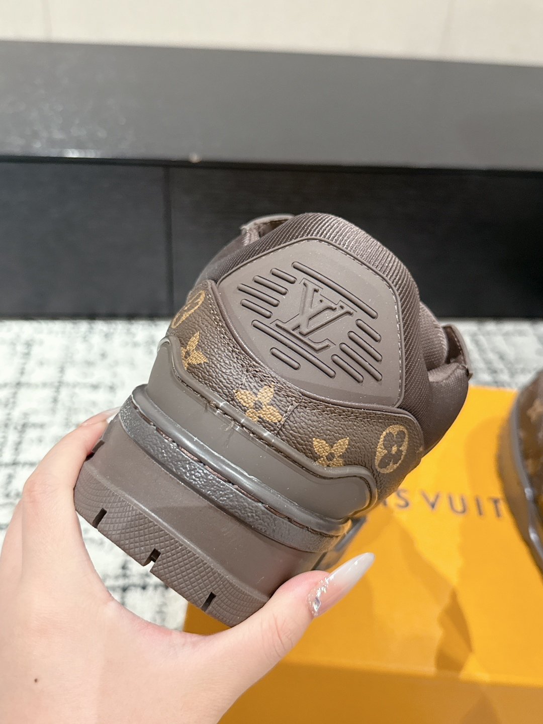 Louis Vuitton Male Sneakers Breathable M-l-s