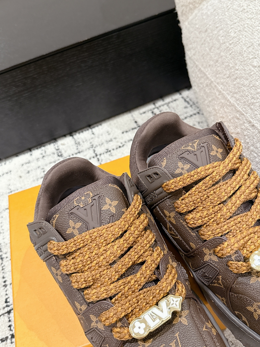 Louis Vuitton Male Sneakers Breathable M-l-s