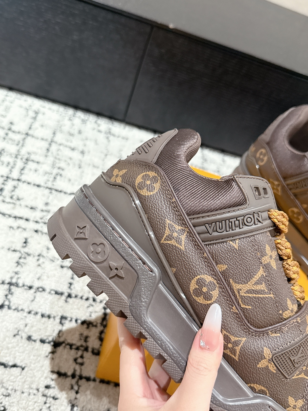 Louis Vuitton Male Sneakers Breathable M-l-s