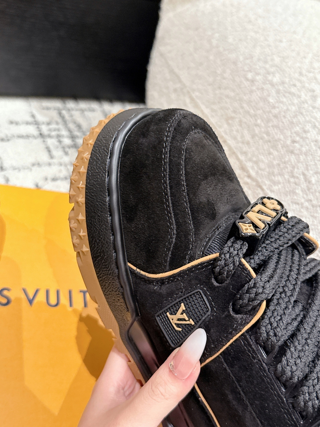 Louis Vuitton Male Sneakers Breathable M-l-s