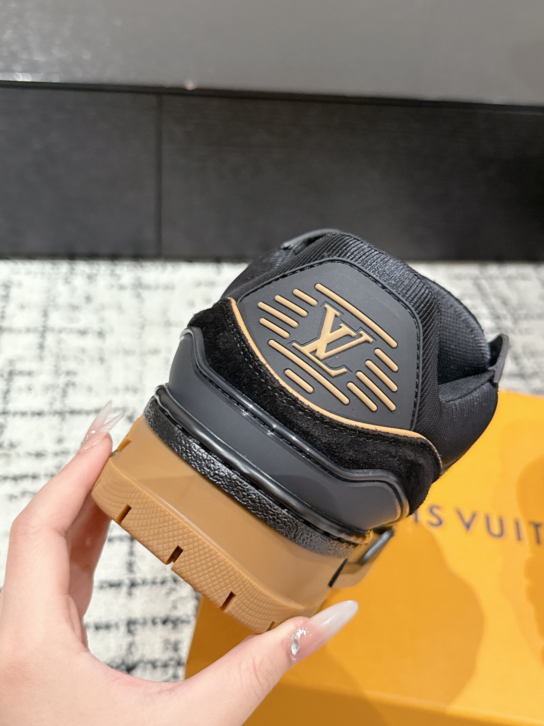 Louis Vuitton Male Sneakers Breathable M-l-s