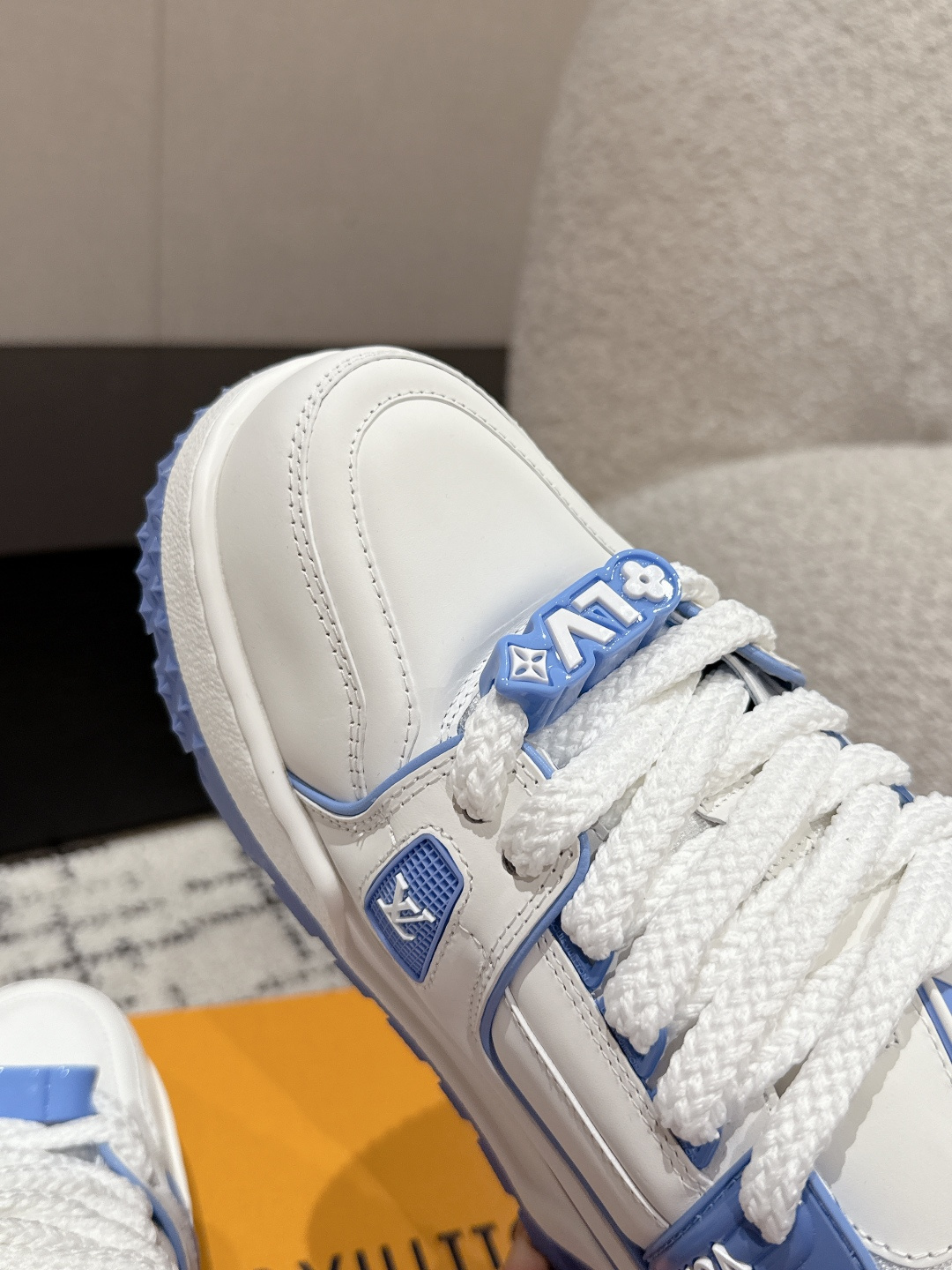 Louis Vuitton Male Sneakers Breathable M-l-s