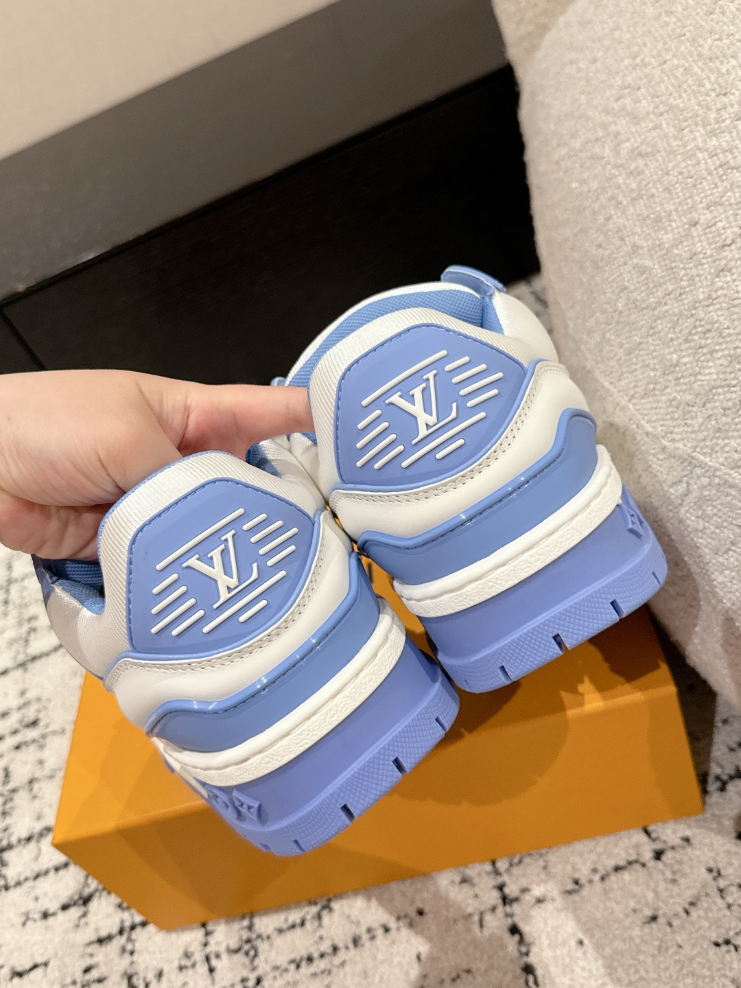 Louis Vuitton Male Sneakers Breathable M-l-s