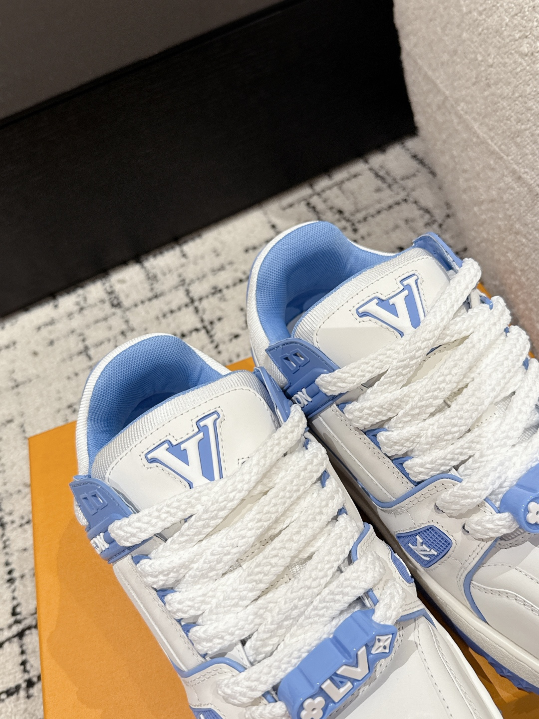 Louis Vuitton Male Sneakers Breathable M-l-s