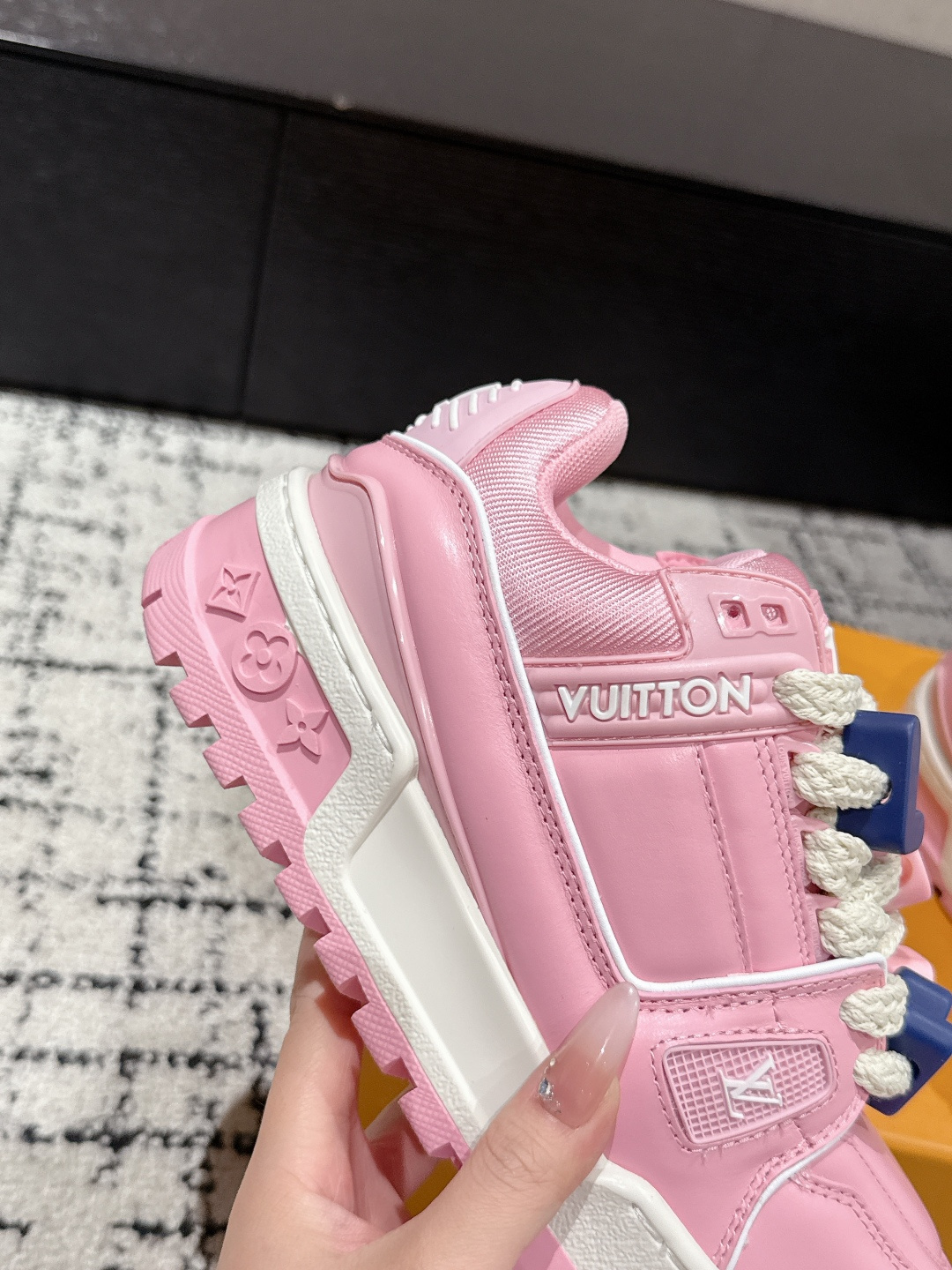 Louis Vuitton Male Sneakers Breathable M-l-s