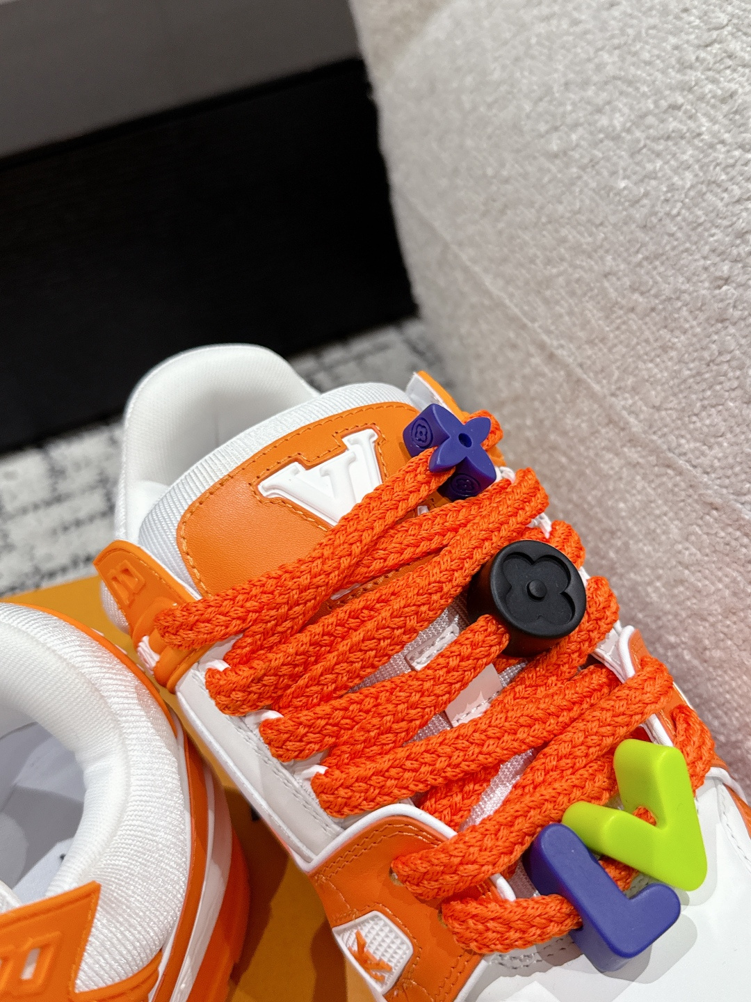 Louis Vuitton Male Sneakers Breathable M-l-s