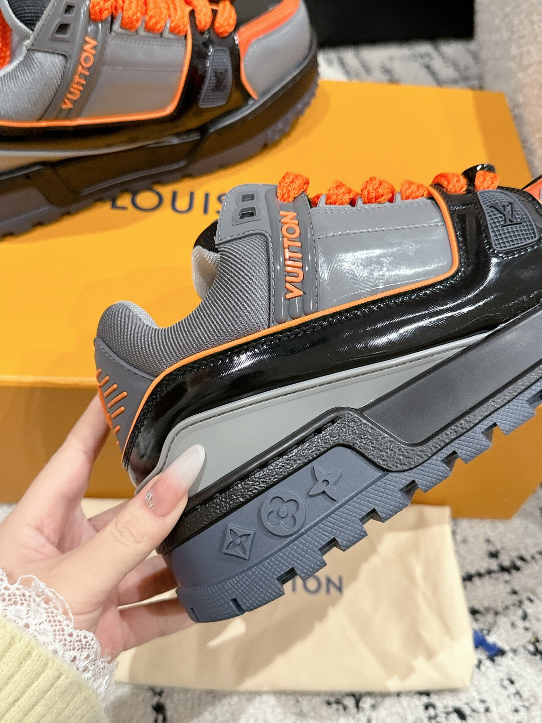 Louis Vuitton Male Sneakers Breathable M-l-s