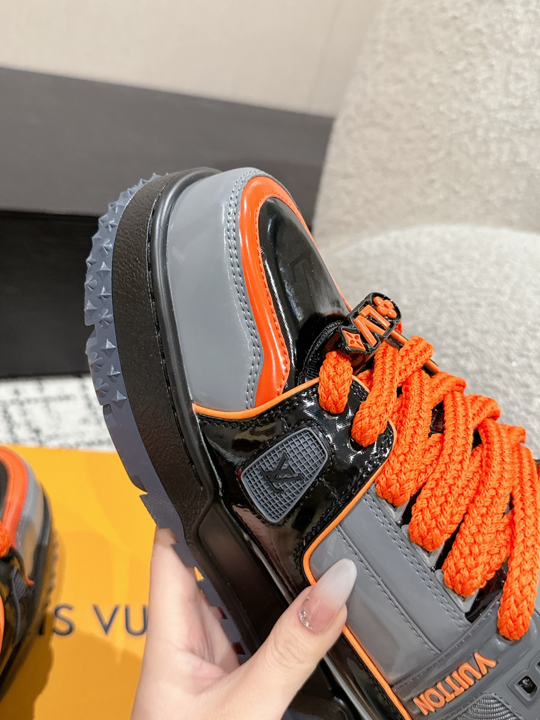 Louis Vuitton Male Sneakers Breathable M-l-s